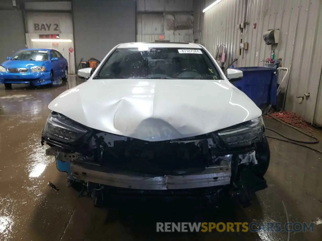 5 fotografías del automóvil dañado 19UUB3F67KA000682 ACURA TLX 2019