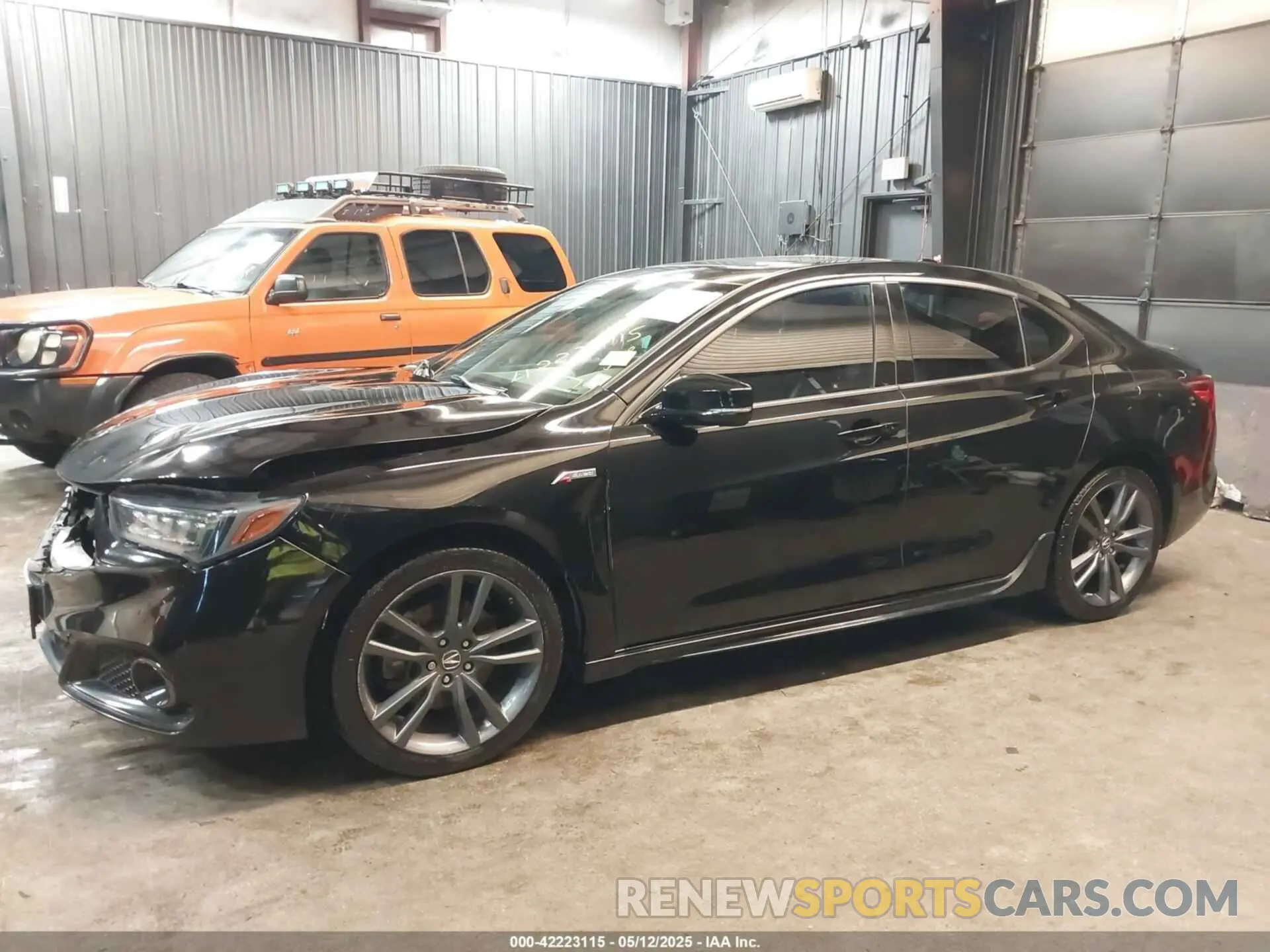 15 fotografías del automóvil dañado 19UUB3F68KA004708 ACURA TLX 2019
