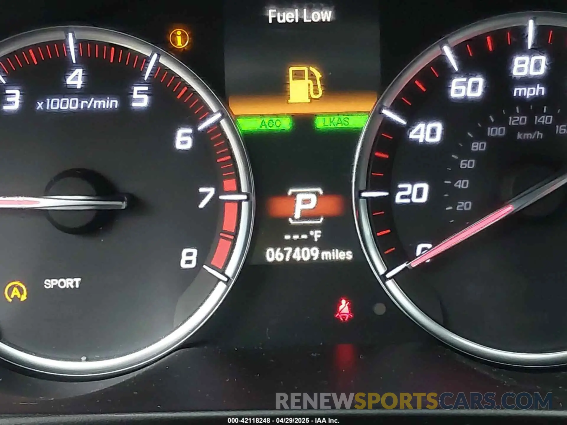 16 fotografías del automóvil dañado 19UUB3F6XKA003799 ACURA TLX 2019