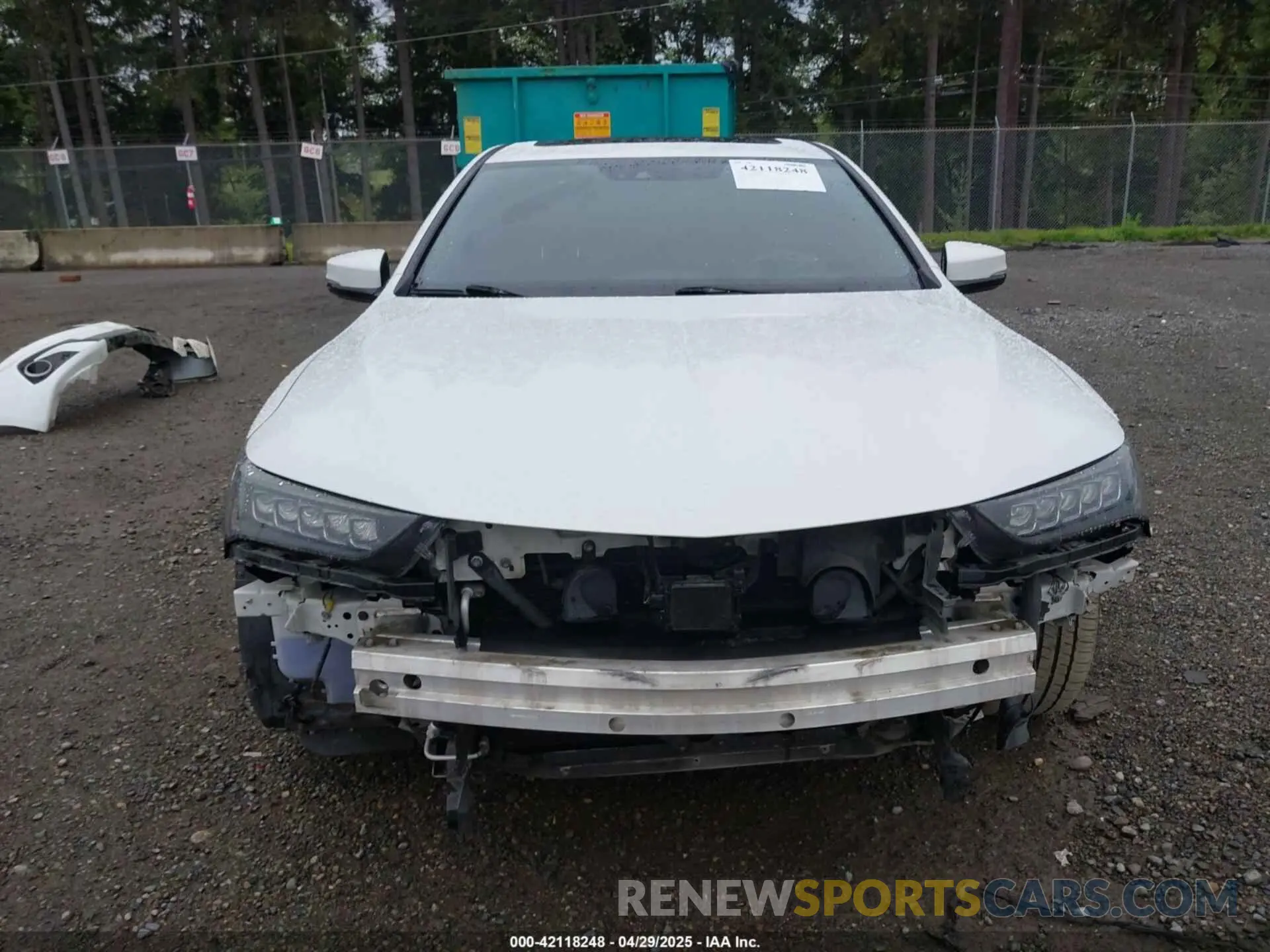 6 fotografías del automóvil dañado 19UUB3F6XKA003799 ACURA TLX 2019