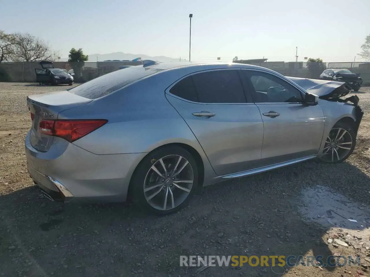 3 fotografías del automóvil dañado 19UUB3F88KA003544 ACURA TLX 2019