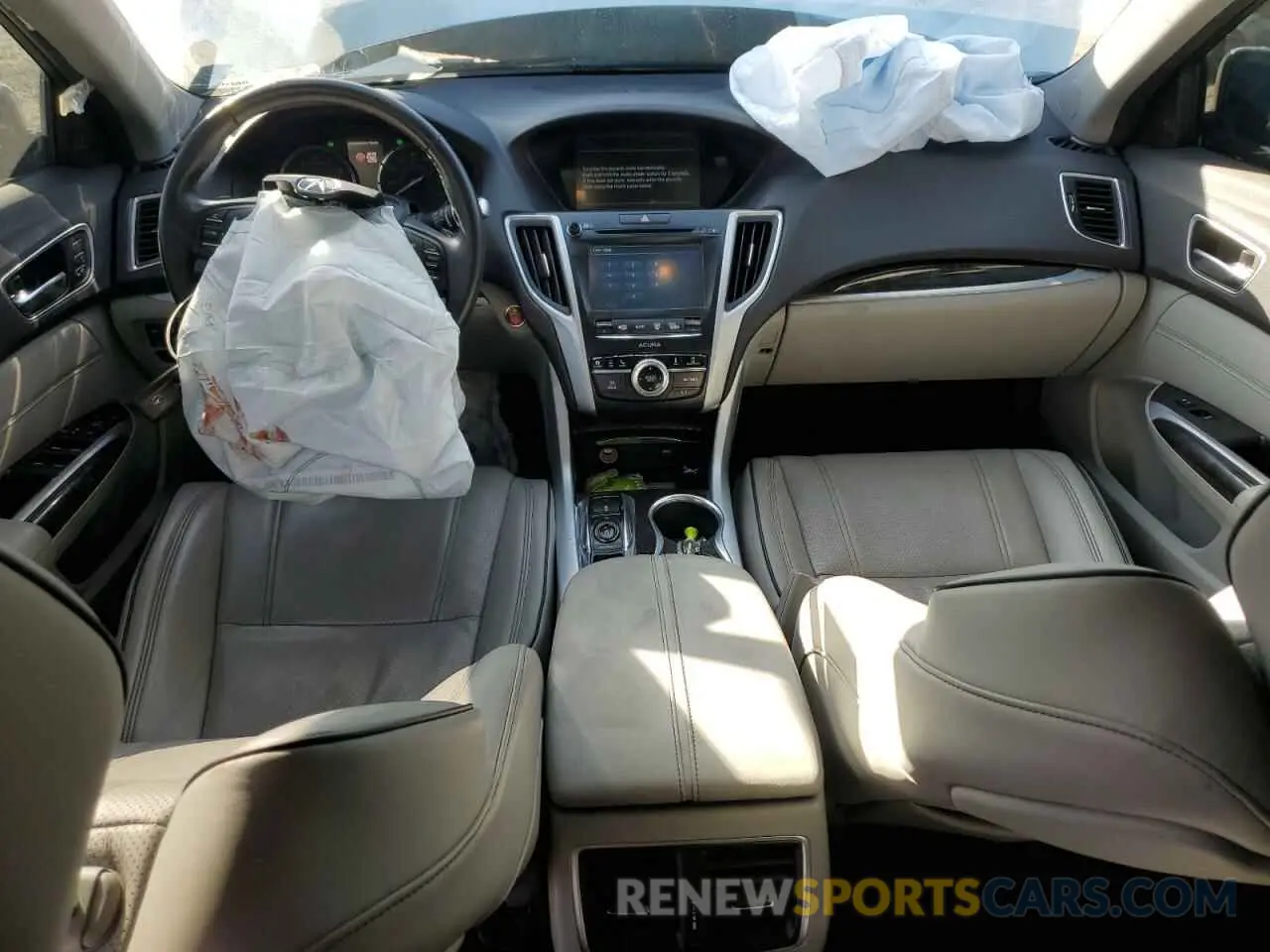 8 fotografías del automóvil dañado 19UUB3F88KA003544 ACURA TLX 2019