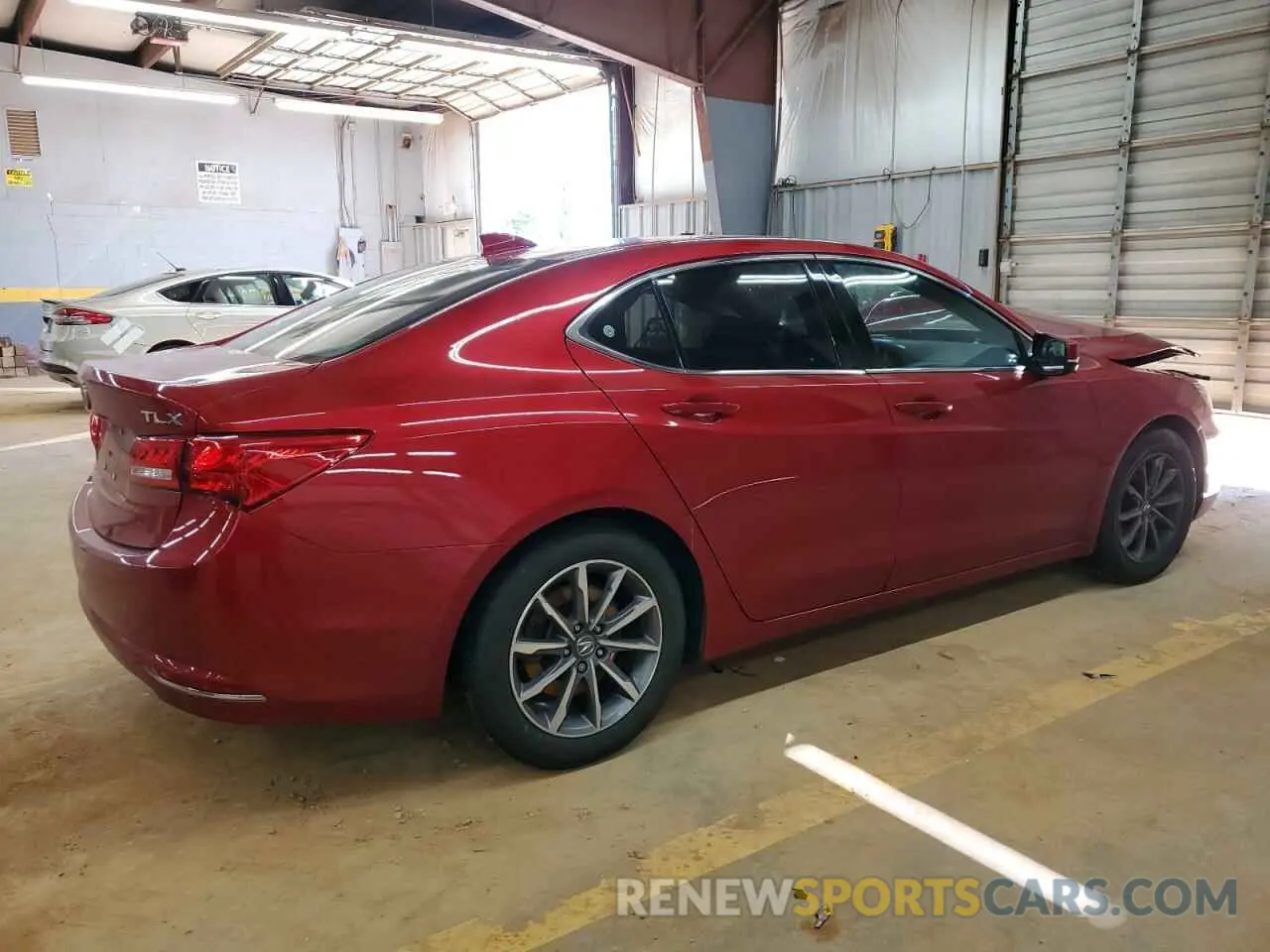 3 fotografías del automóvil dañado 19UUB1F30LA005718 ACURA TLX 2020