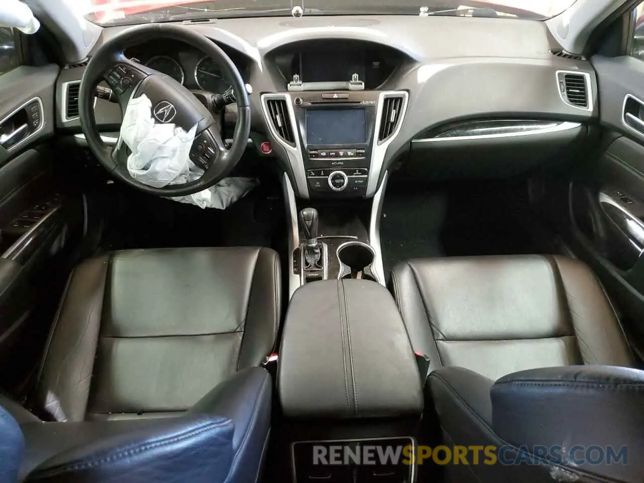 8 fotografías del automóvil dañado 19UUB1F30LA005718 ACURA TLX 2020