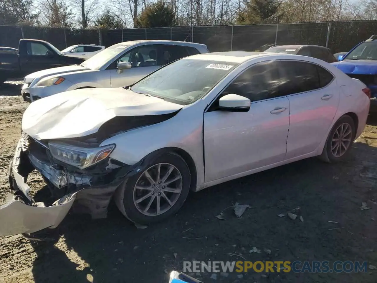 1 fotografías del automóvil dañado 19UUB1F30LA006271 ACURA TLX 2020