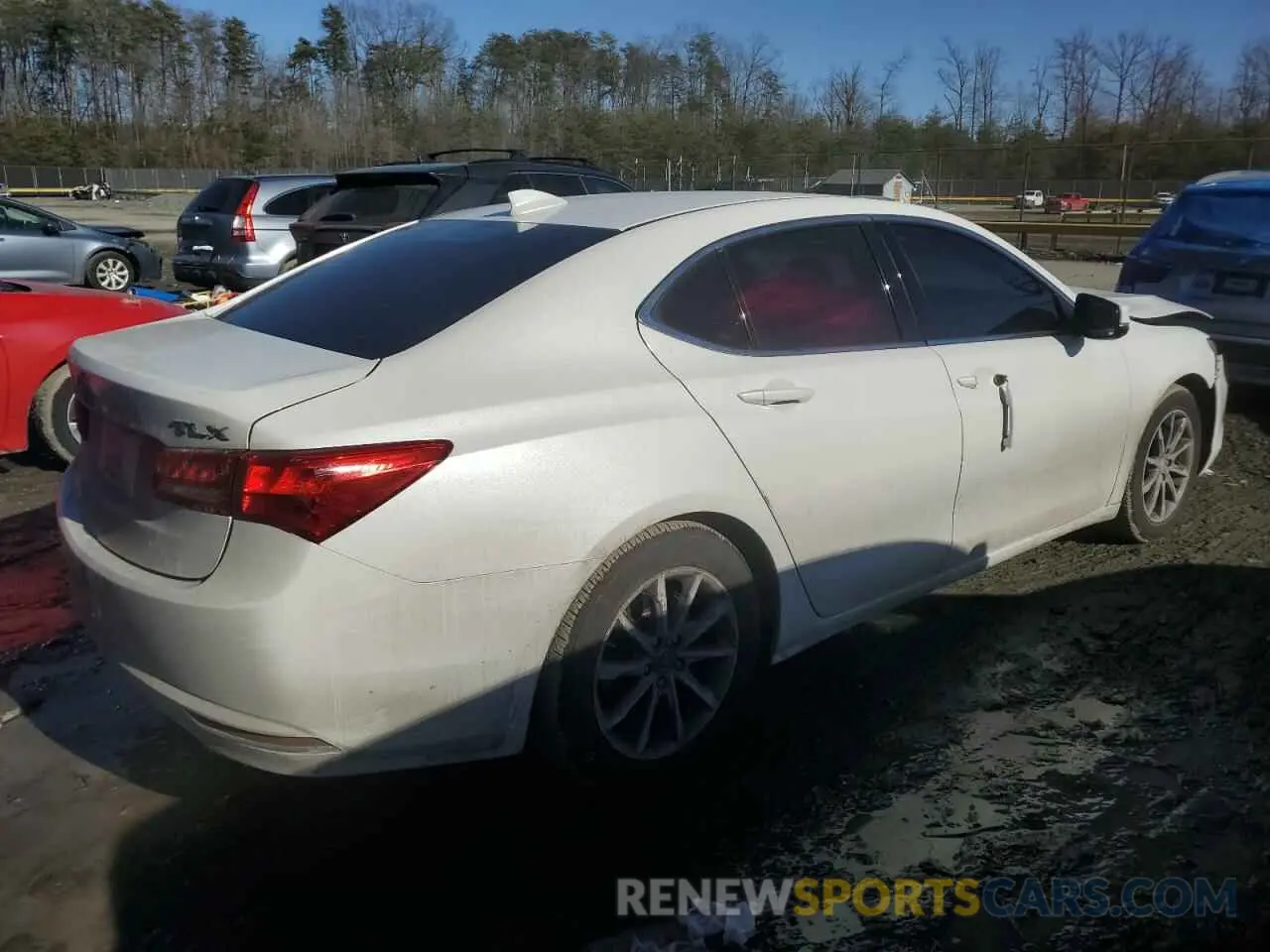 3 fotografías del automóvil dañado 19UUB1F30LA006271 ACURA TLX 2020