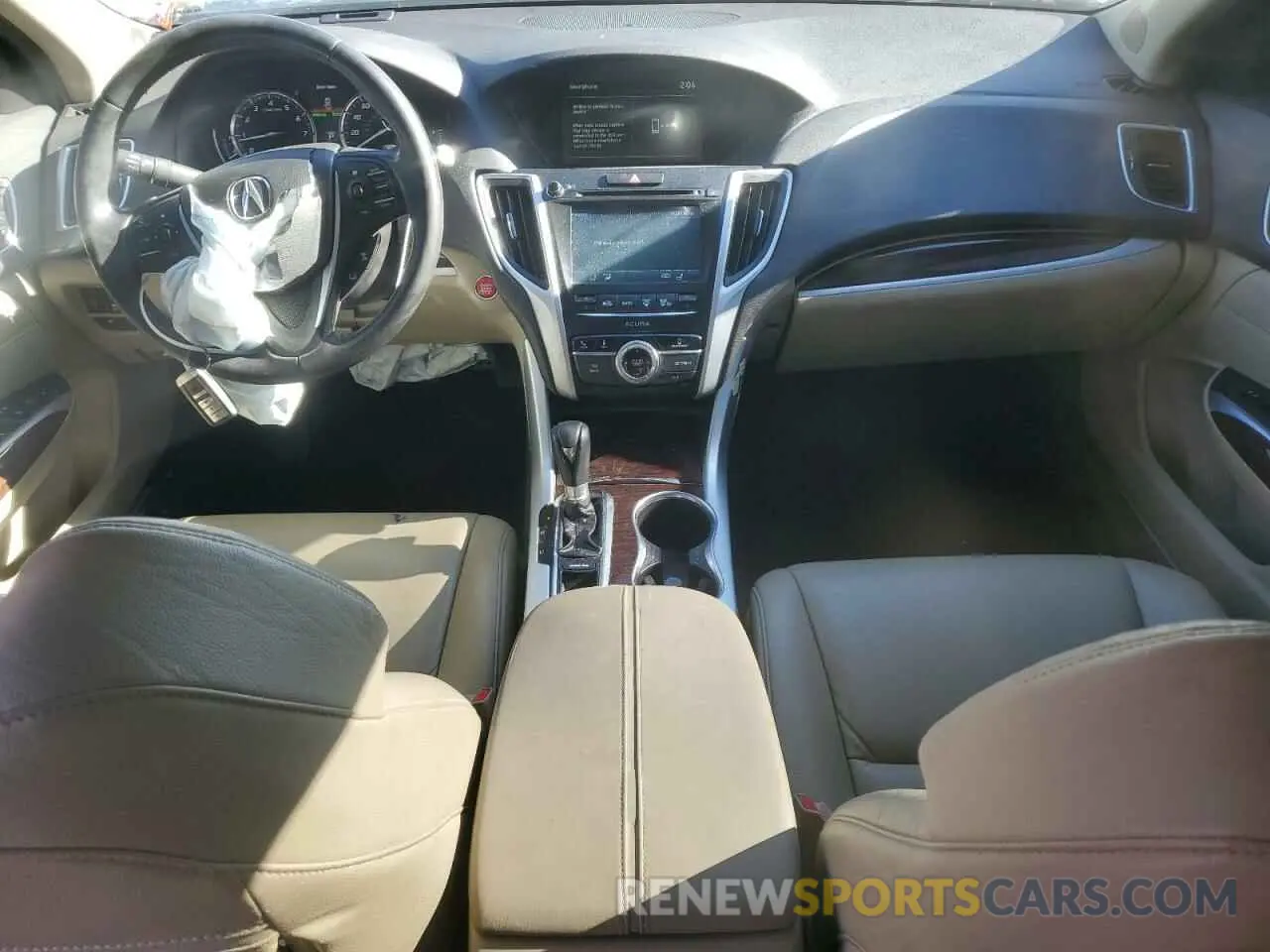 8 fotografías del automóvil dañado 19UUB1F30LA006271 ACURA TLX 2020