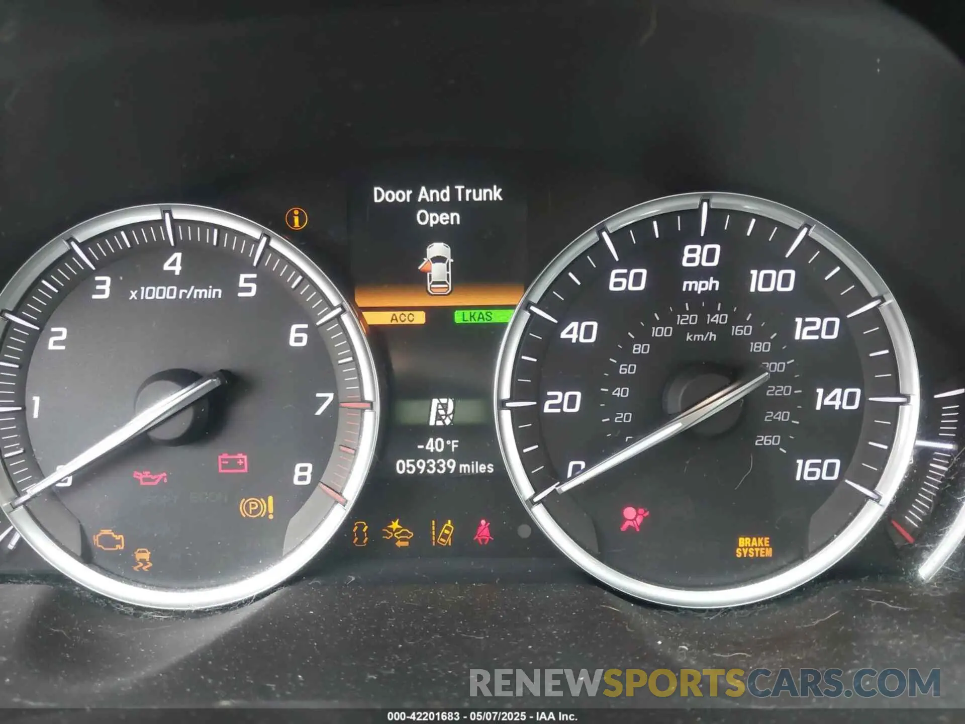 7 fotografías del automóvil dañado 19UUB1F30LA011504 ACURA TLX 2020