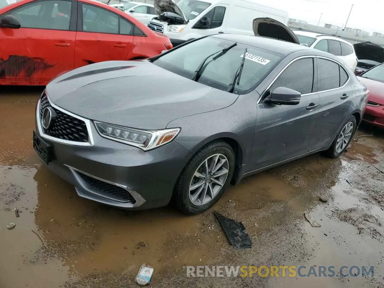 1 fotografías del automóvil dañado 19UUB1F31LA004707 ACURA TLX 2020