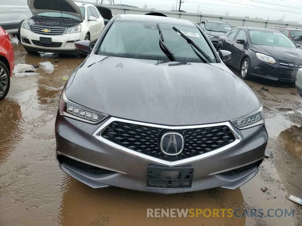5 fotografías del automóvil dañado 19UUB1F31LA004707 ACURA TLX 2020