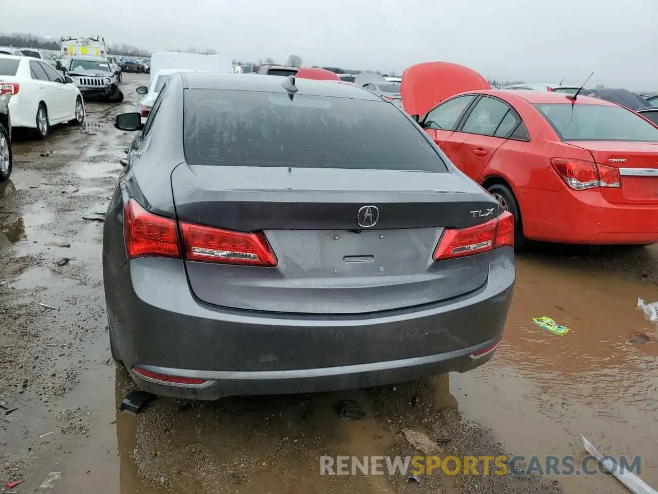 6 fotografías del automóvil dañado 19UUB1F31LA004707 ACURA TLX 2020