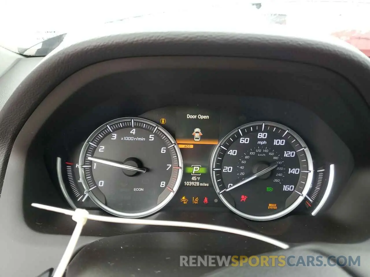 9 fotografías del automóvil dañado 19UUB1F31LA004707 ACURA TLX 2020