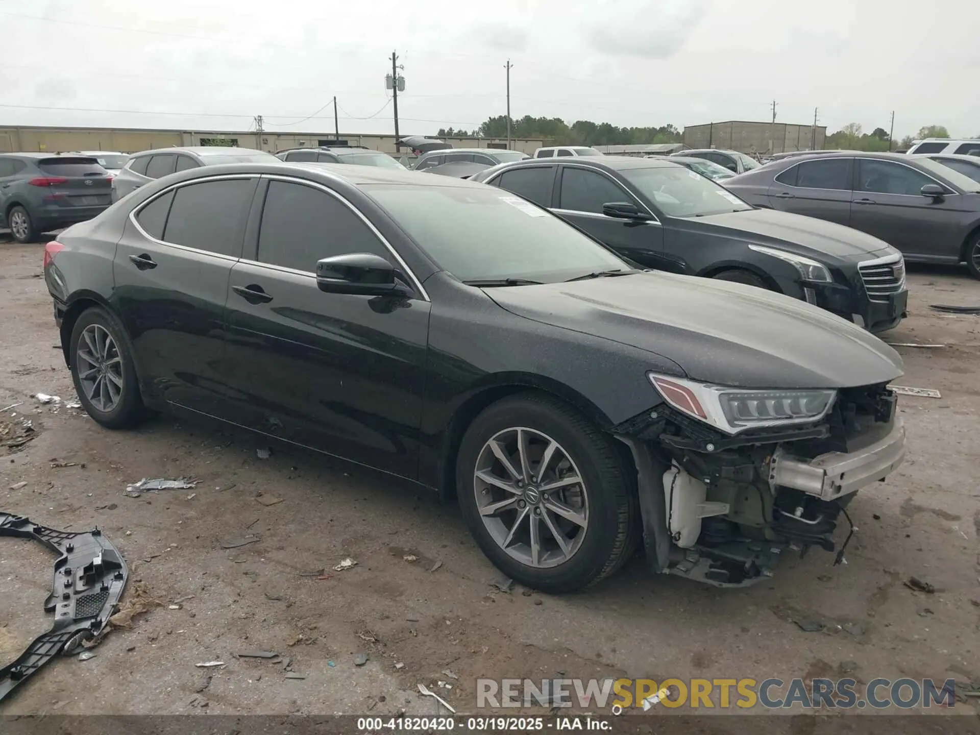 1 fotografías del automóvil dañado 19UUB1F32LA002657 ACURA TLX 2020
