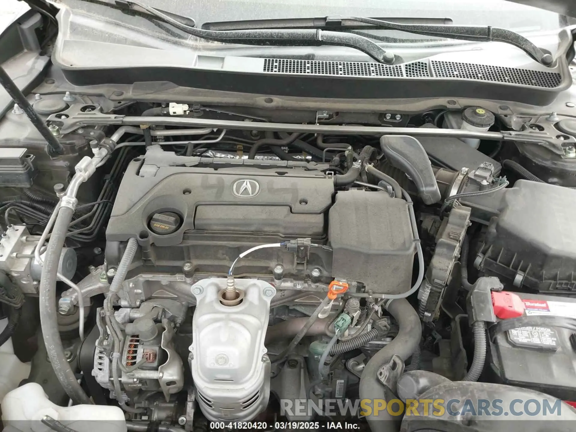 10 fotografías del automóvil dañado 19UUB1F32LA002657 ACURA TLX 2020