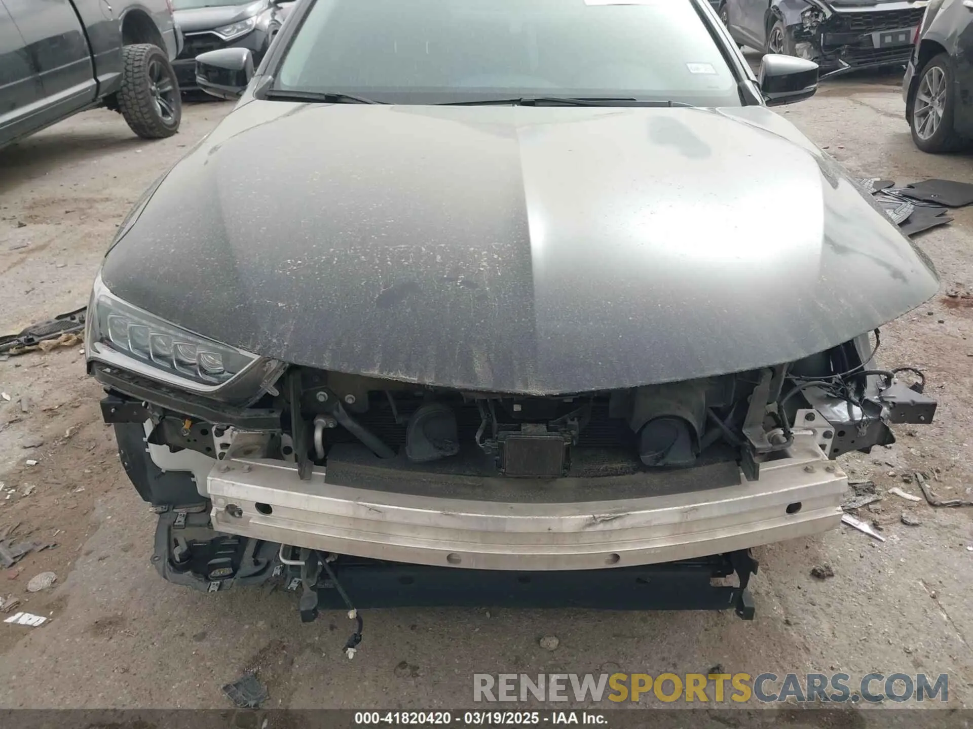 12 fotografías del automóvil dañado 19UUB1F32LA002657 ACURA TLX 2020