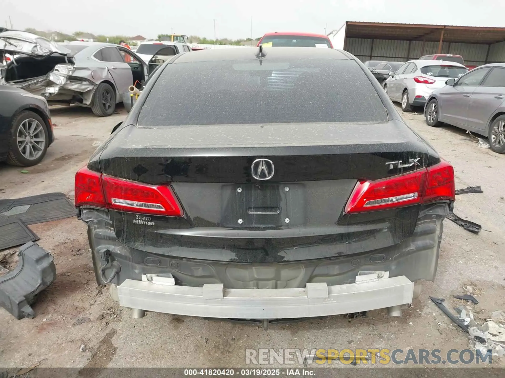 16 fotografías del automóvil dañado 19UUB1F32LA002657 ACURA TLX 2020