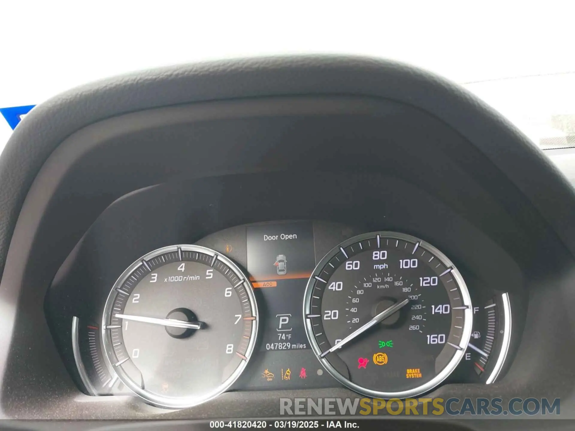 7 fotografías del automóvil dañado 19UUB1F32LA002657 ACURA TLX 2020