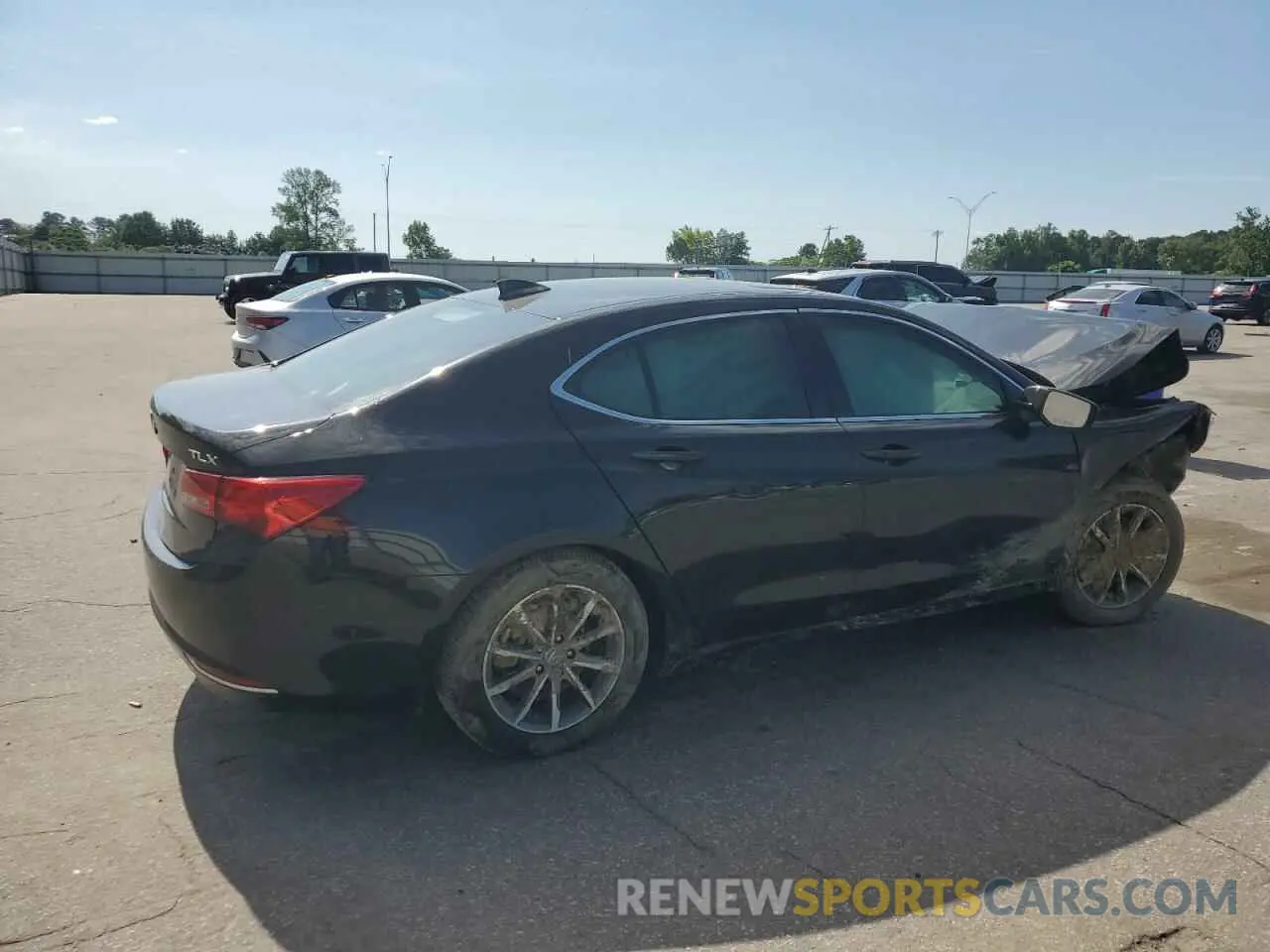 3 fotografías del automóvil dañado 19UUB1F32LA003372 ACURA TLX 2020