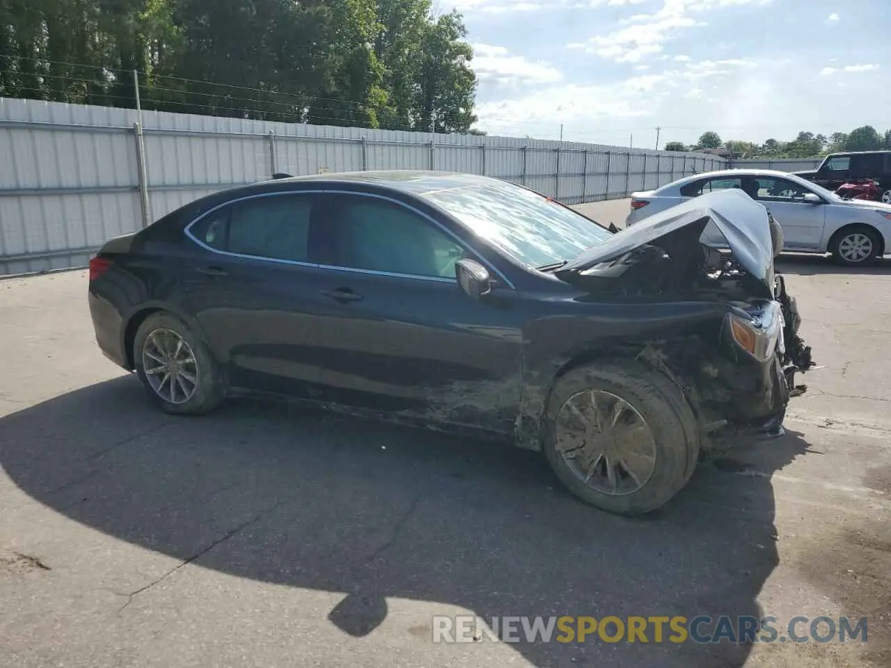4 fotografías del automóvil dañado 19UUB1F32LA003372 ACURA TLX 2020