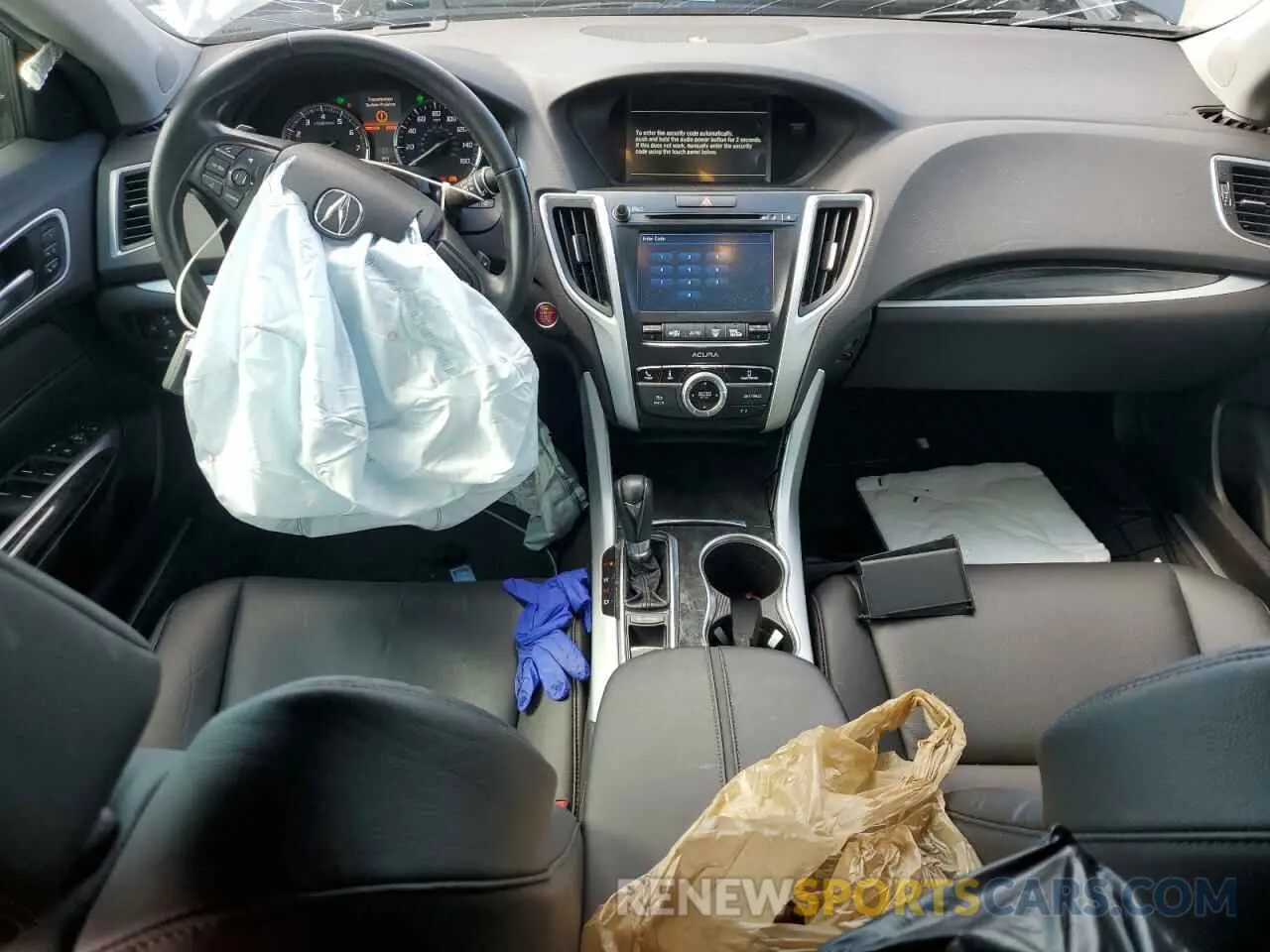 8 fotografías del automóvil dañado 19UUB1F32LA003372 ACURA TLX 2020