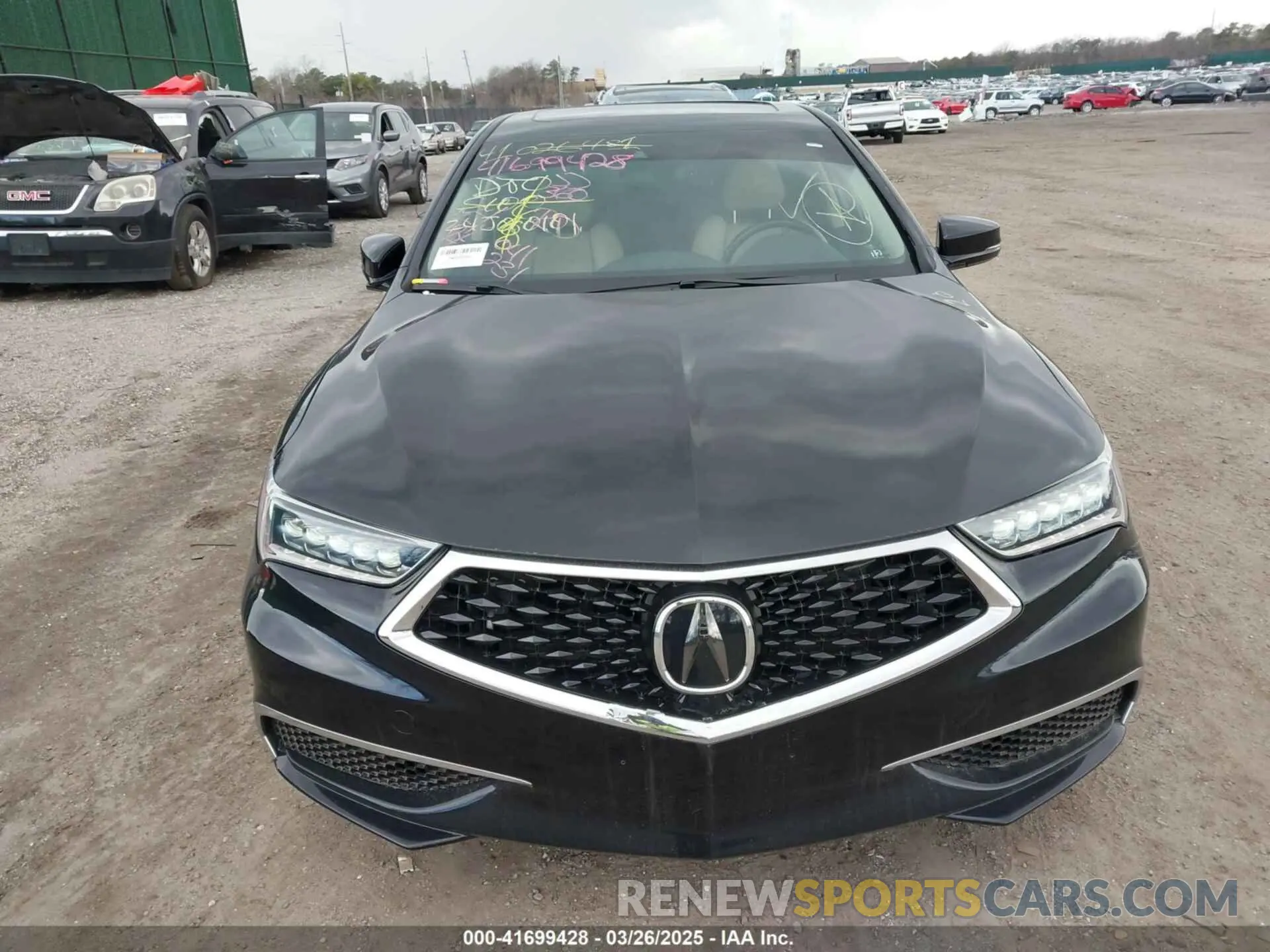 12 fotografías del automóvil dañado 19UUB1F33LA016471 ACURA TLX 2020