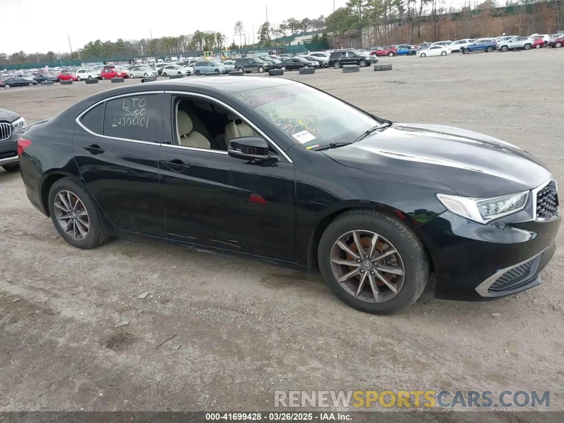 13 fotografías del automóvil dañado 19UUB1F33LA016471 ACURA TLX 2020