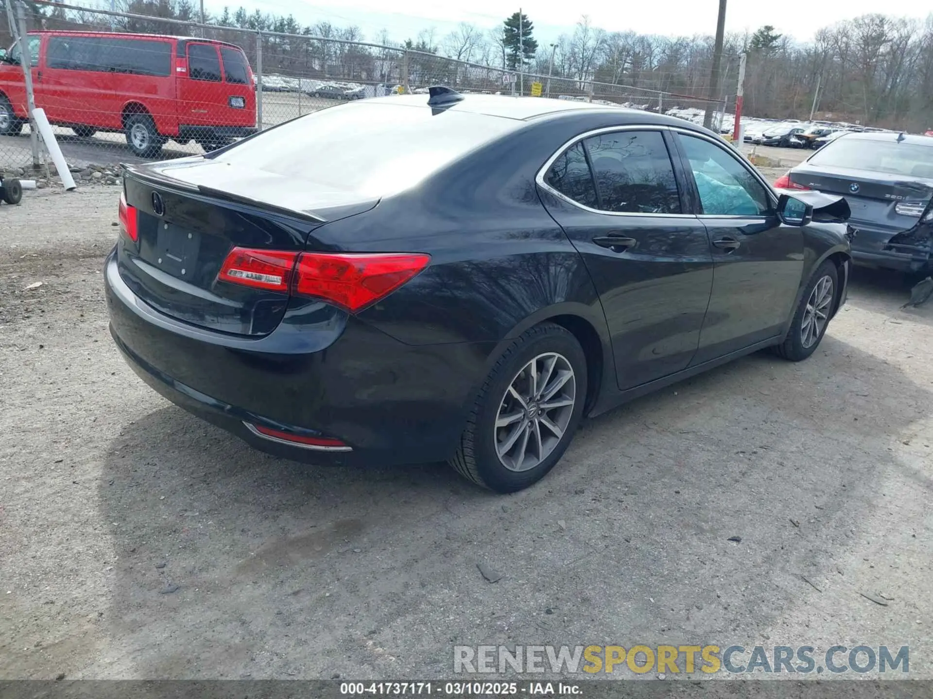4 fotografías del automóvil dañado 19UUB1F34LA012378 ACURA TLX 2020