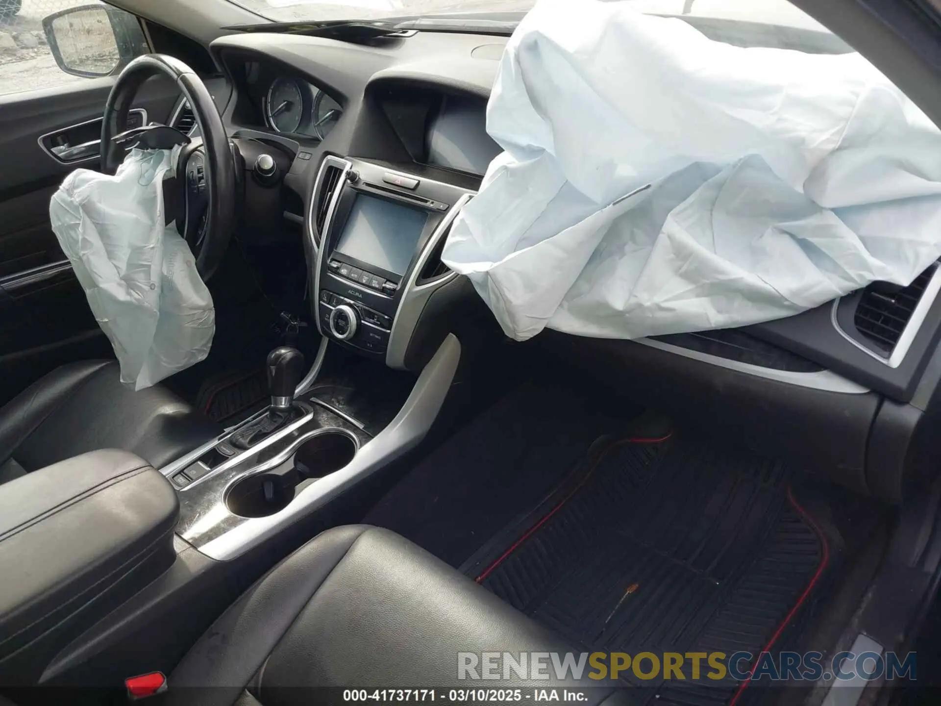 5 fotografías del automóvil dañado 19UUB1F34LA012378 ACURA TLX 2020