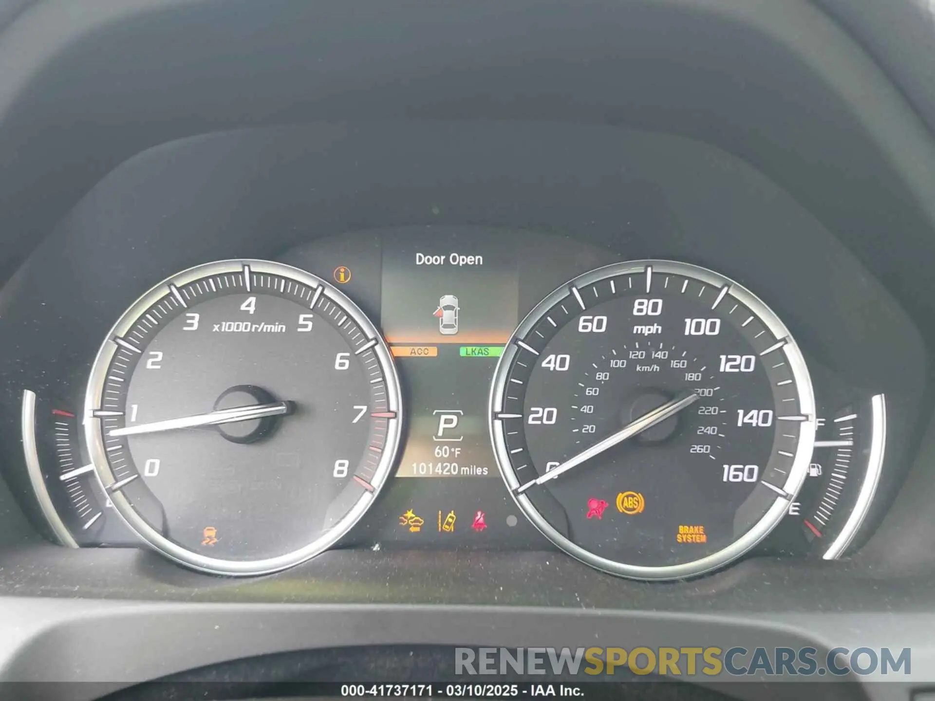 7 fotografías del automóvil dañado 19UUB1F34LA012378 ACURA TLX 2020