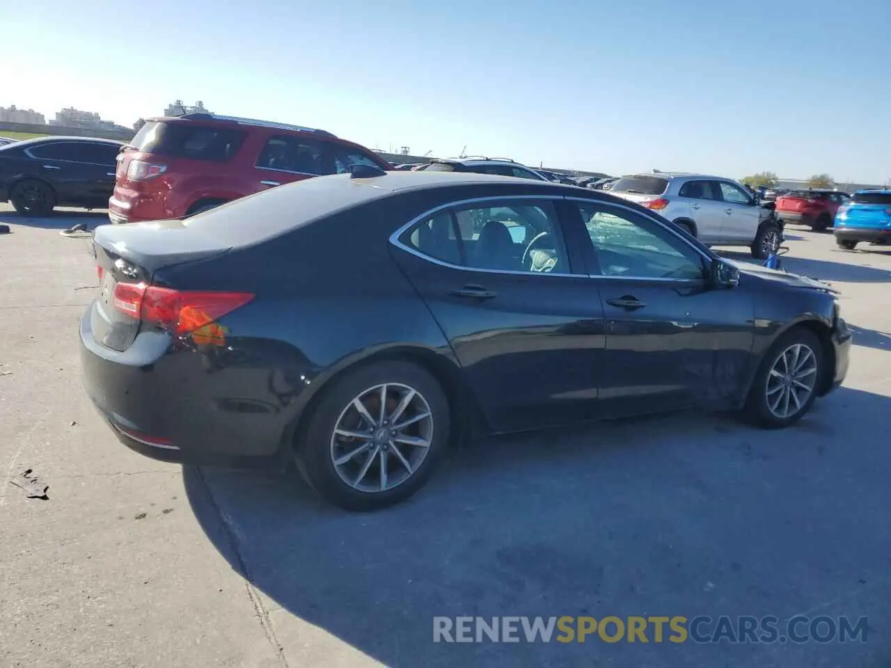 3 fotografías del automóvil dañado 19UUB1F35LA014351 ACURA TLX 2020