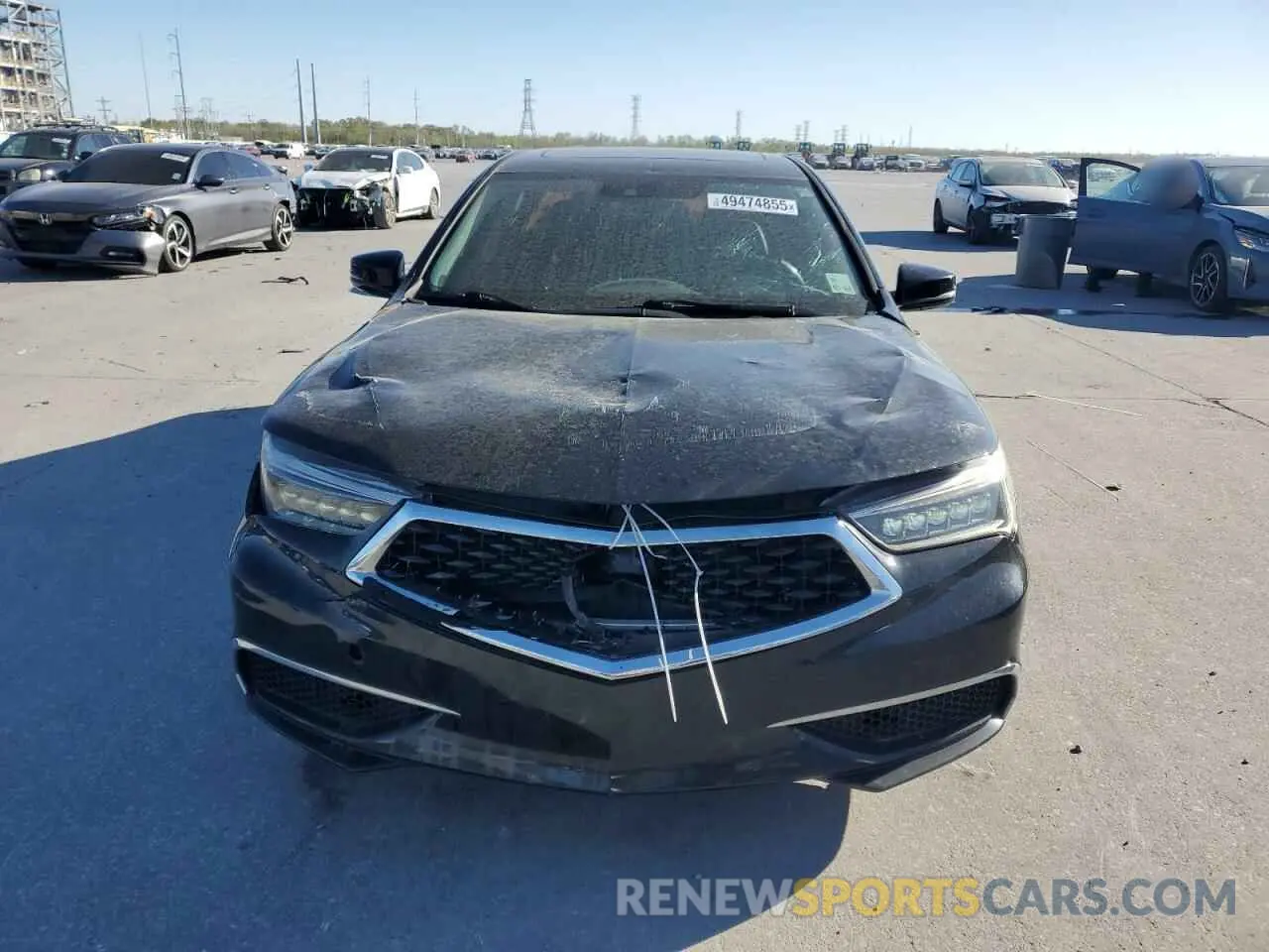 5 fotografías del automóvil dañado 19UUB1F35LA014351 ACURA TLX 2020