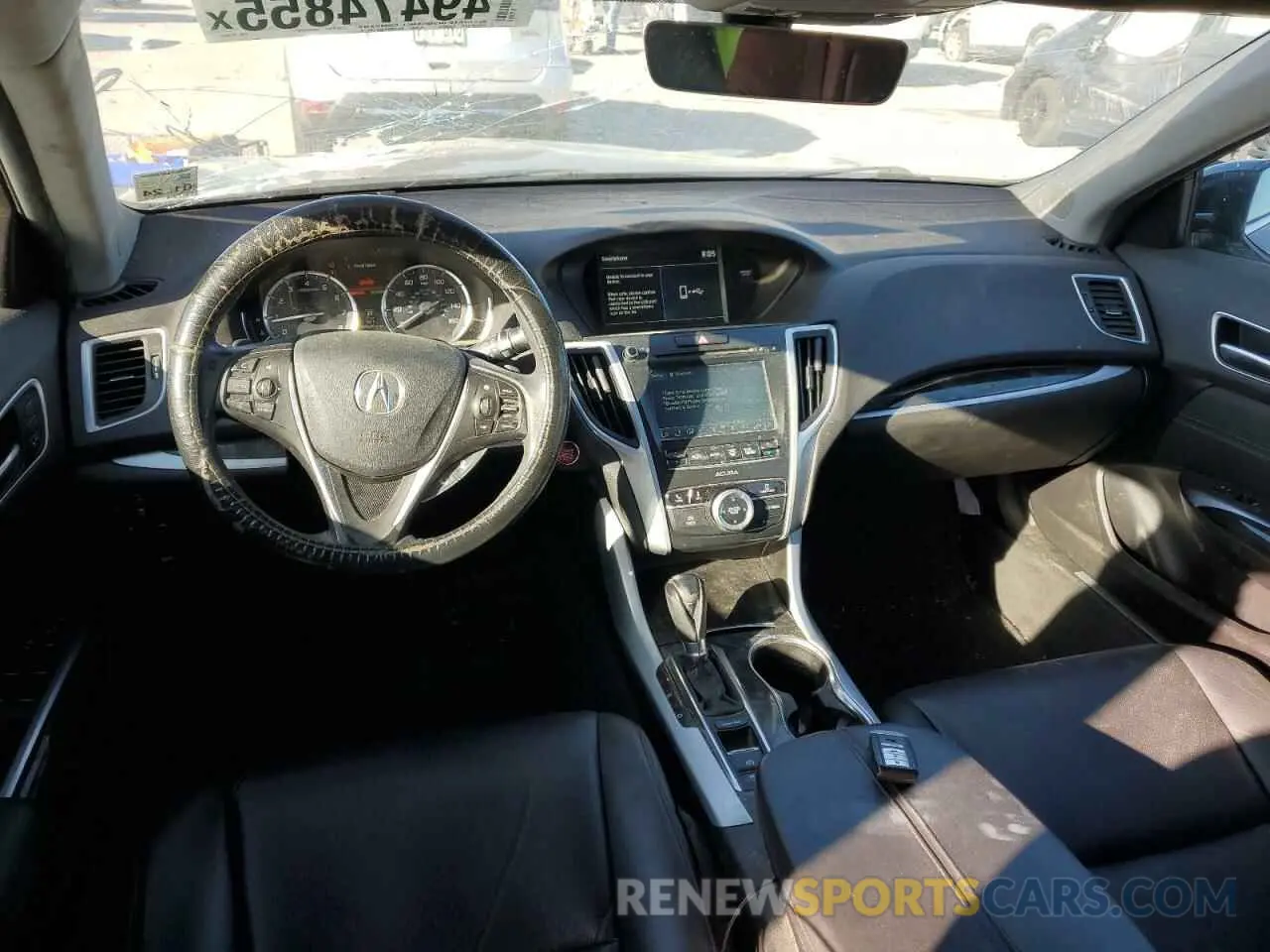 8 fotografías del automóvil dañado 19UUB1F35LA014351 ACURA TLX 2020