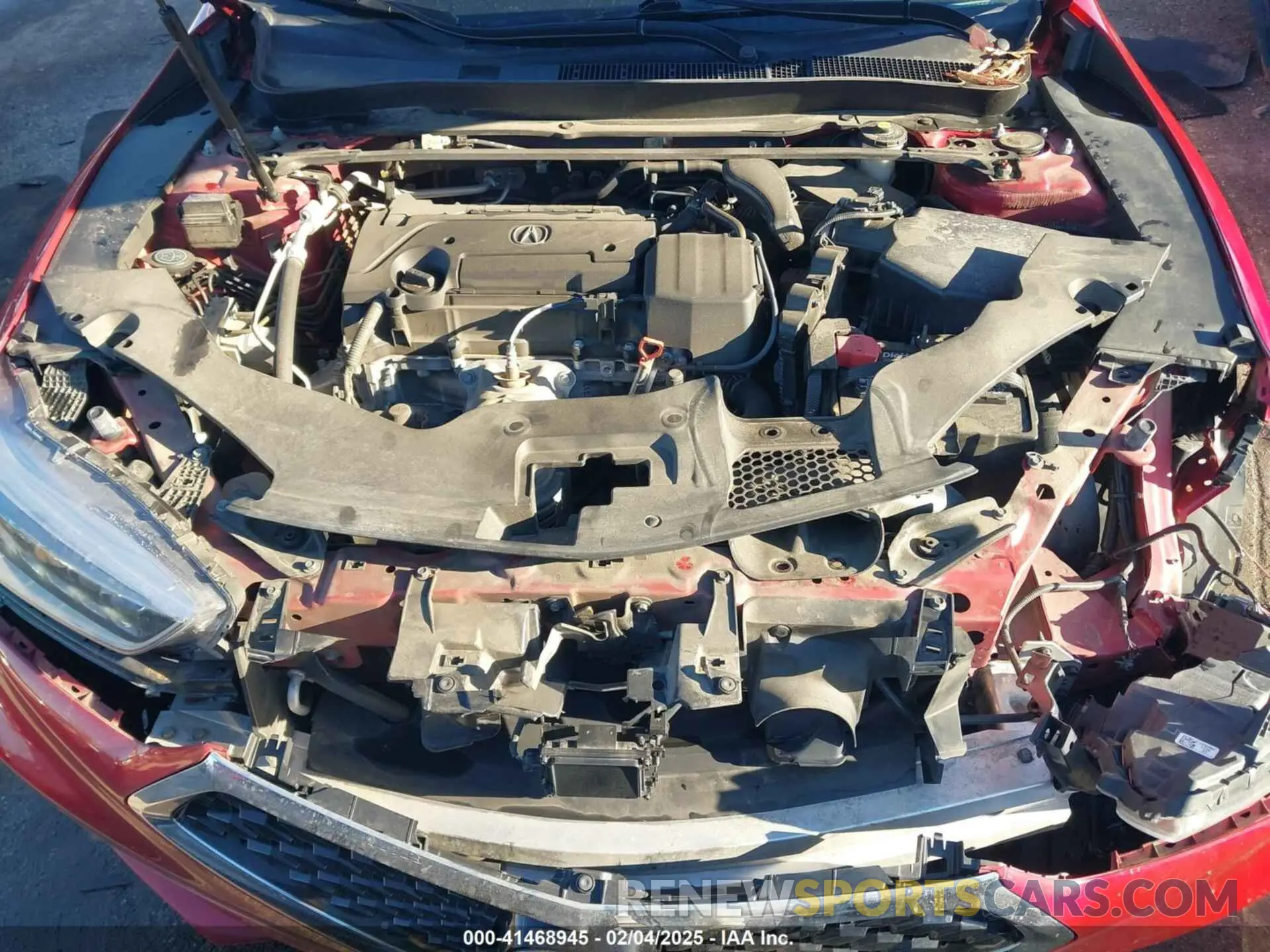 10 fotografías del automóvil dañado 19UUB1F35LA015743 ACURA TLX 2020
