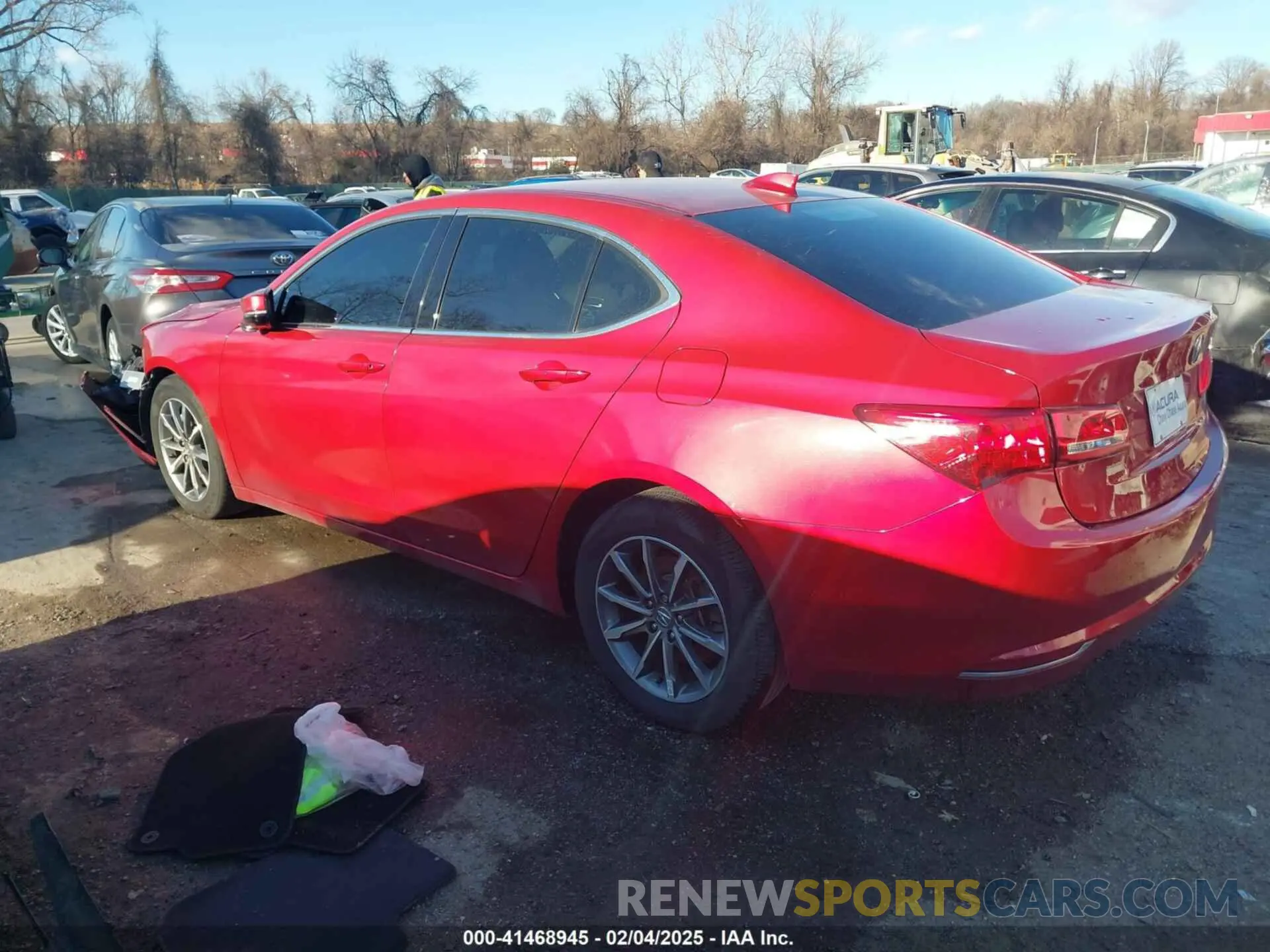14 fotografías del automóvil dañado 19UUB1F35LA015743 ACURA TLX 2020