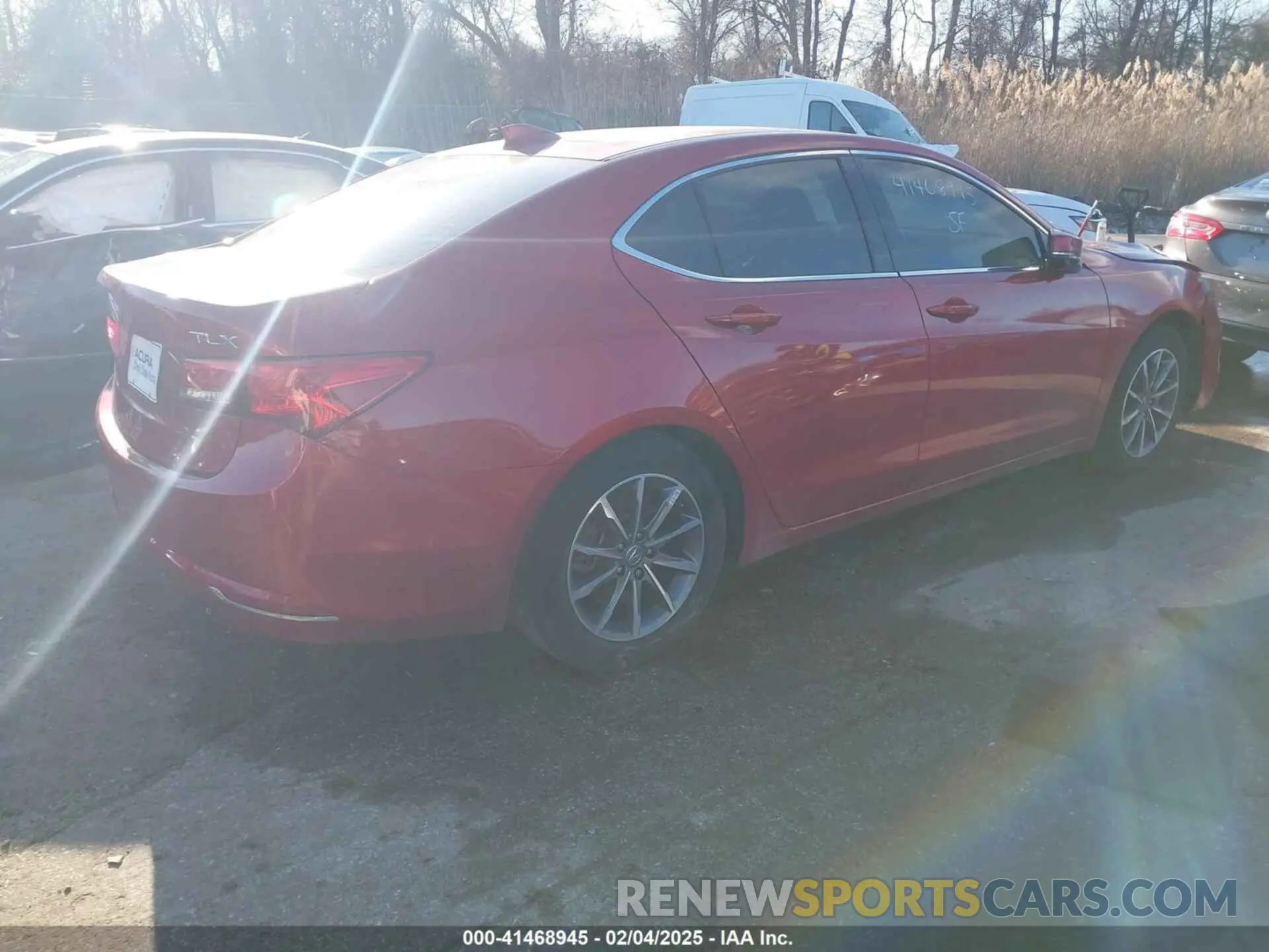 4 fotografías del automóvil dañado 19UUB1F35LA015743 ACURA TLX 2020