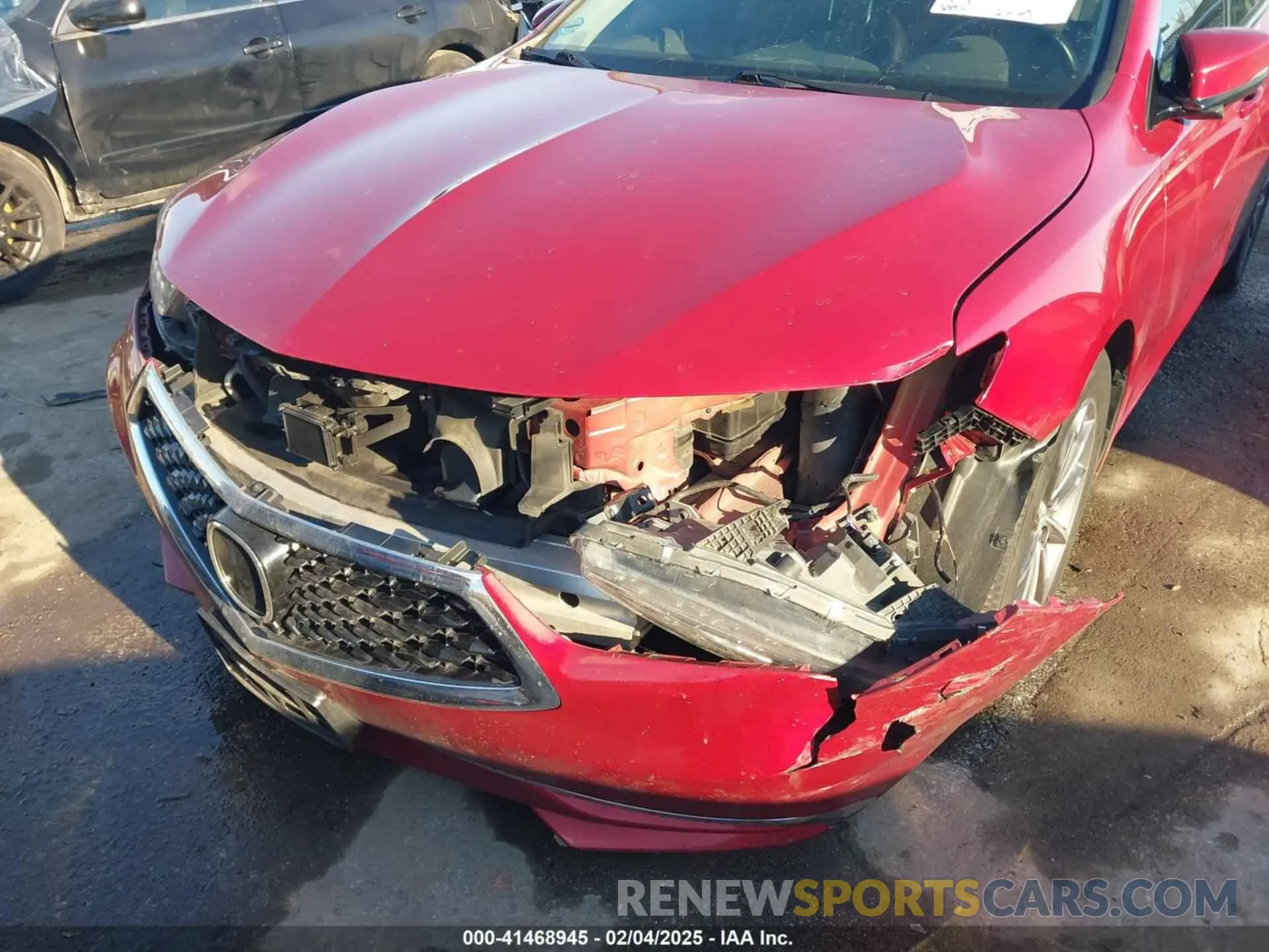 6 fotografías del automóvil dañado 19UUB1F35LA015743 ACURA TLX 2020