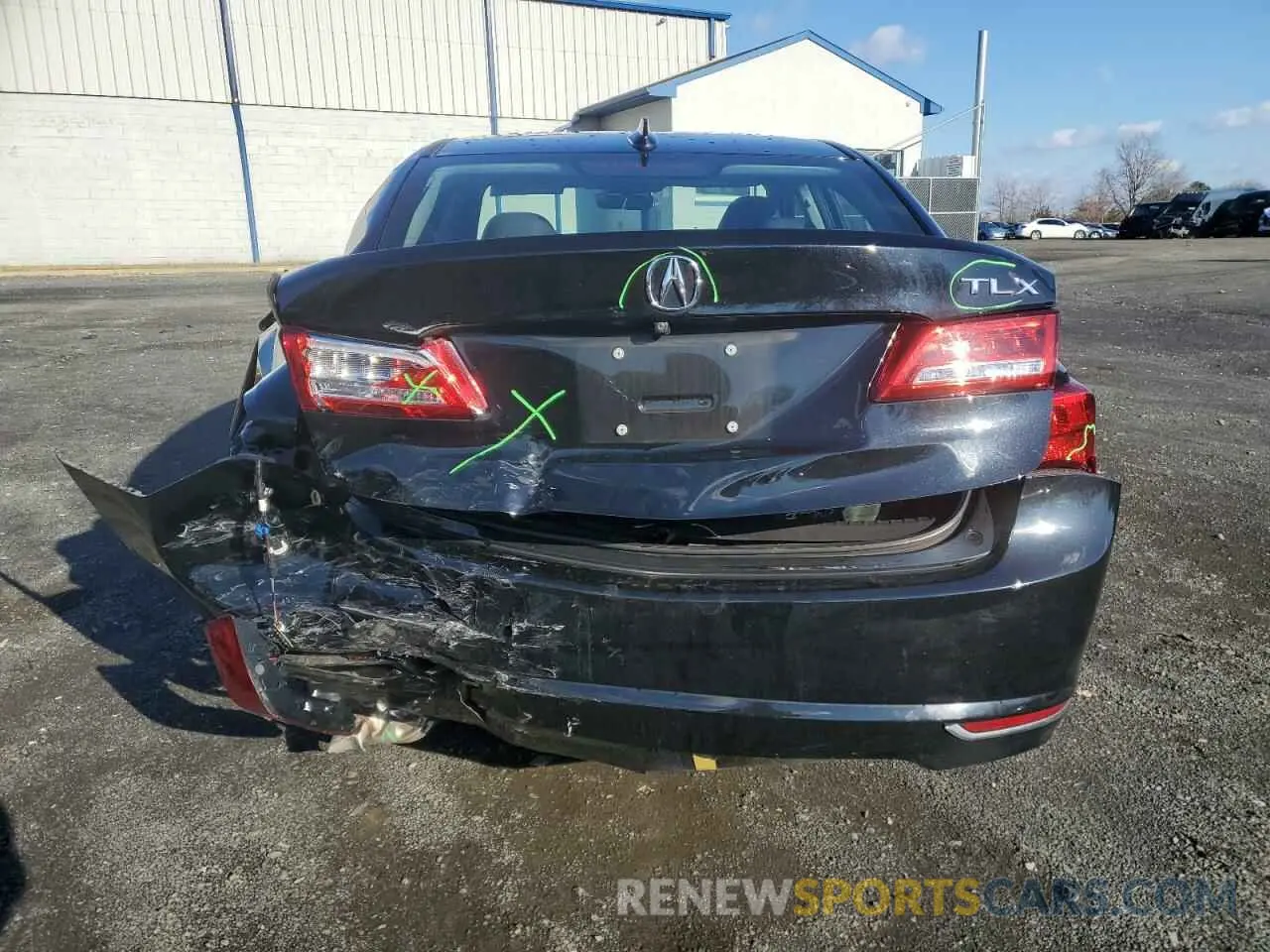 6 fotografías del automóvil dañado 19UUB1F35LA017007 ACURA TLX 2020