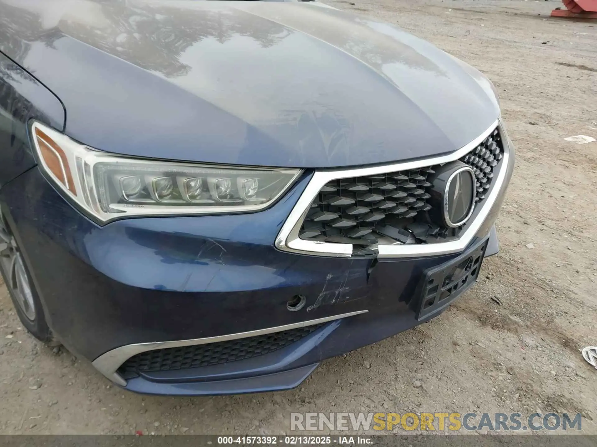 6 fotografías del automóvil dañado 19UUB1F37LA011614 ACURA TLX 2020