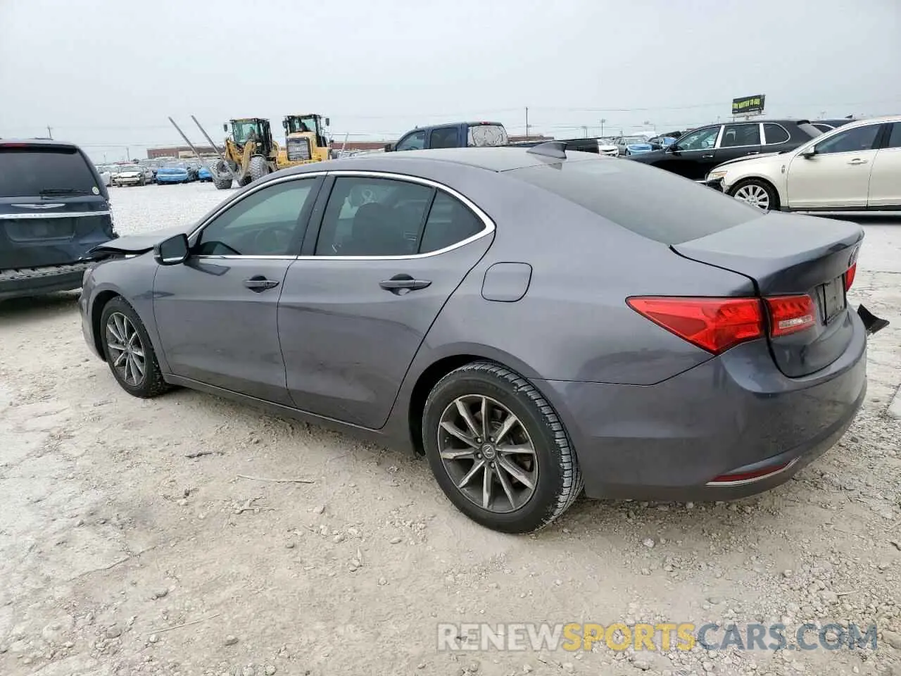 2 fotografías del automóvil dañado 19UUB1F38LA000492 ACURA TLX 2020
