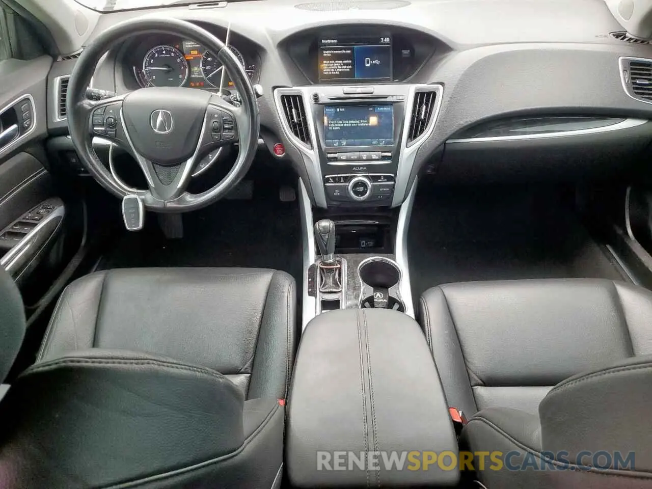 8 fotografías del automóvil dañado 19UUB1F38LA000492 ACURA TLX 2020