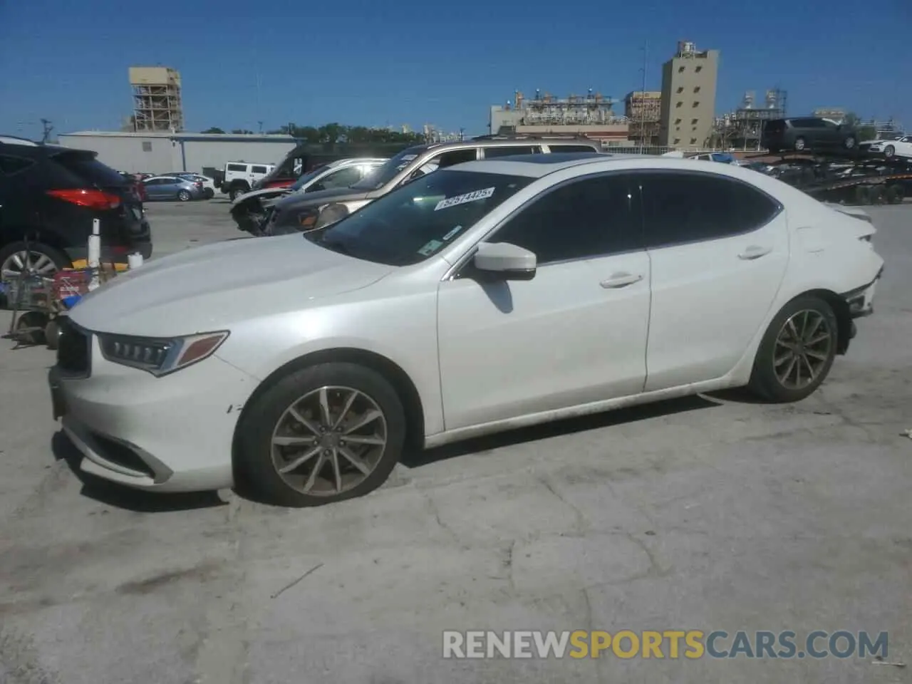 1 fotografías del automóvil dañado 19UUB1F38LA005157 ACURA TLX 2020