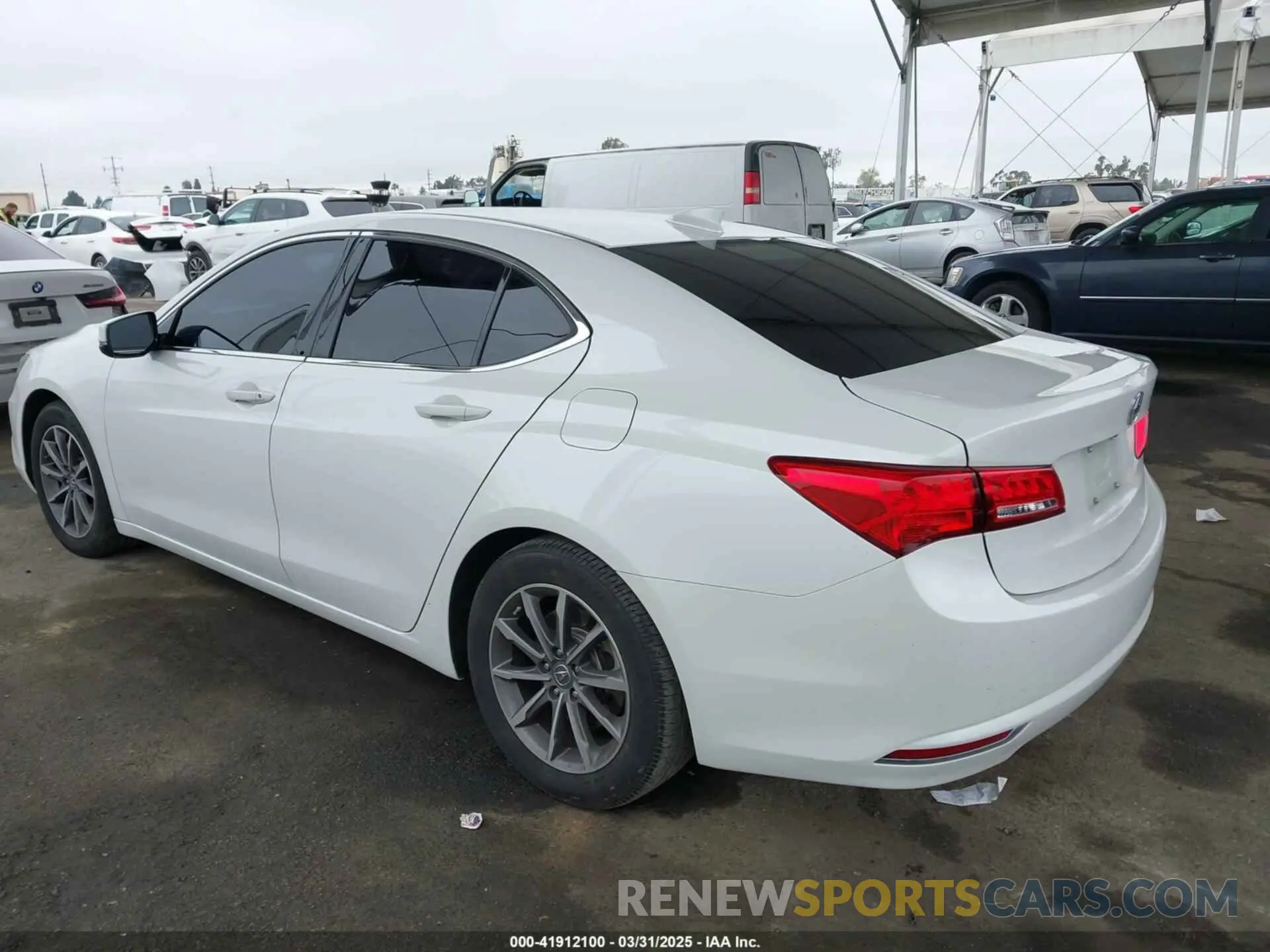 3 fotografías del automóvil dañado 19UUB1F38LA014988 ACURA TLX 2020