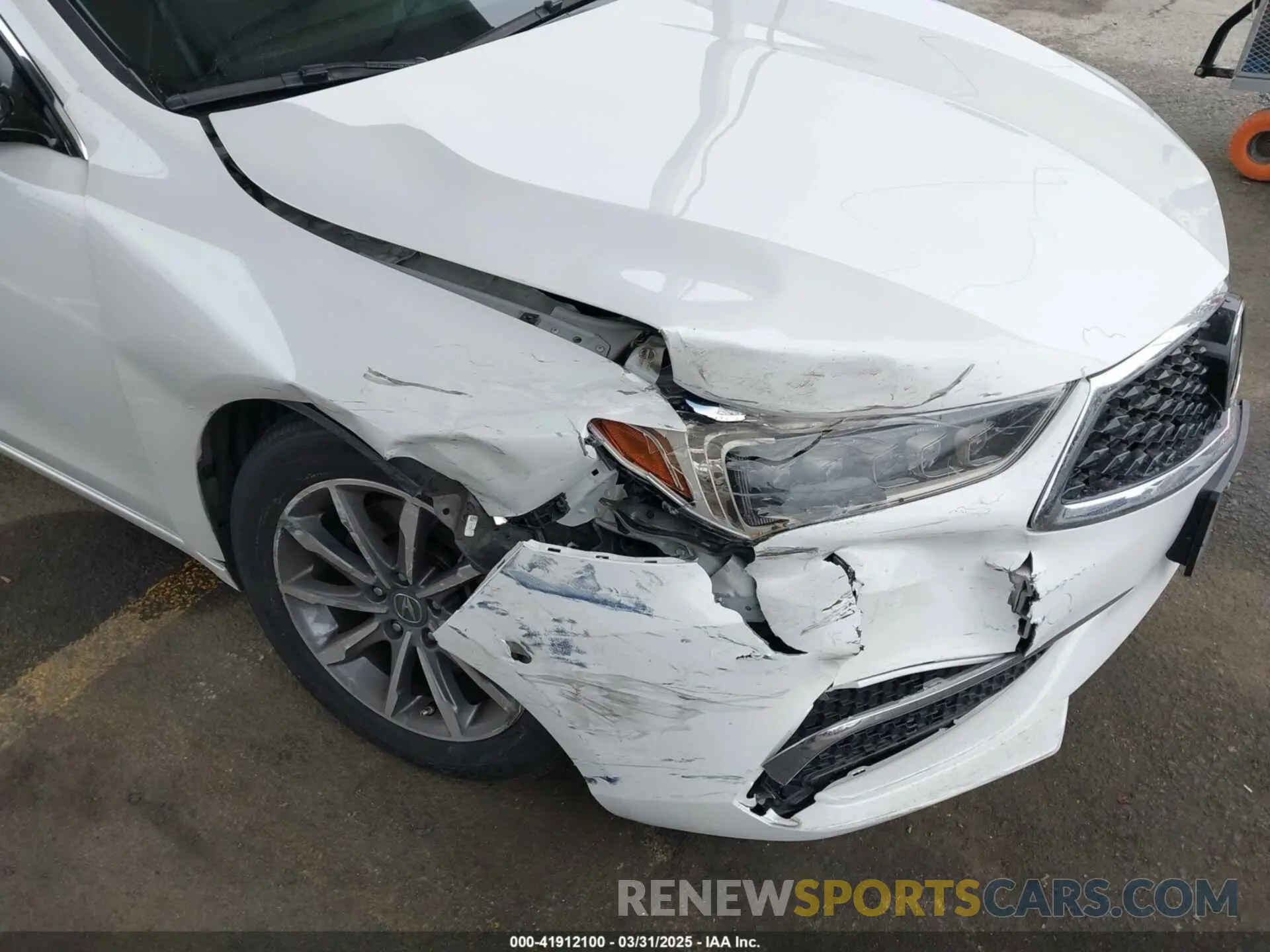 6 fotografías del automóvil dañado 19UUB1F38LA014988 ACURA TLX 2020