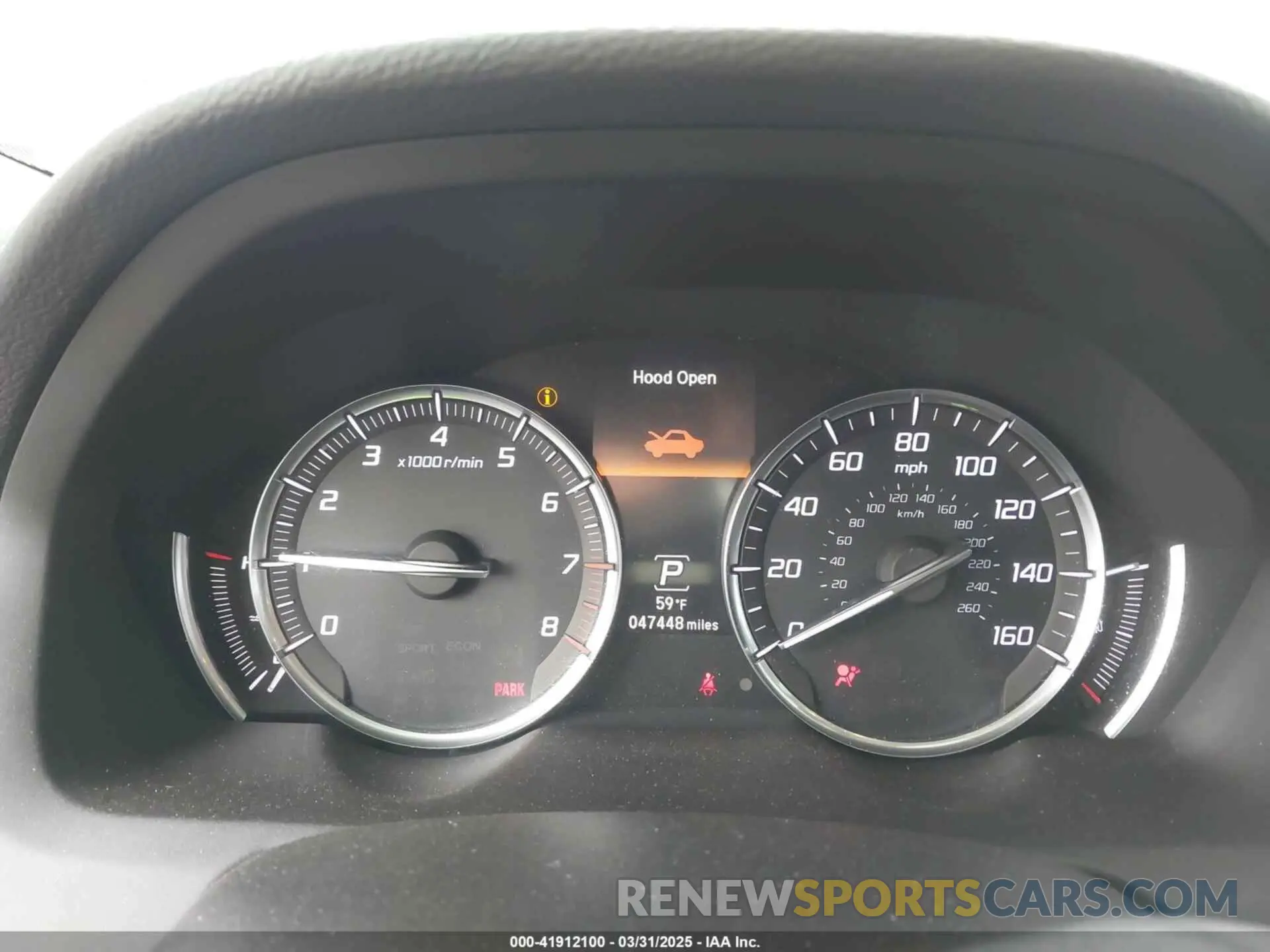 7 fotografías del automóvil dañado 19UUB1F38LA014988 ACURA TLX 2020