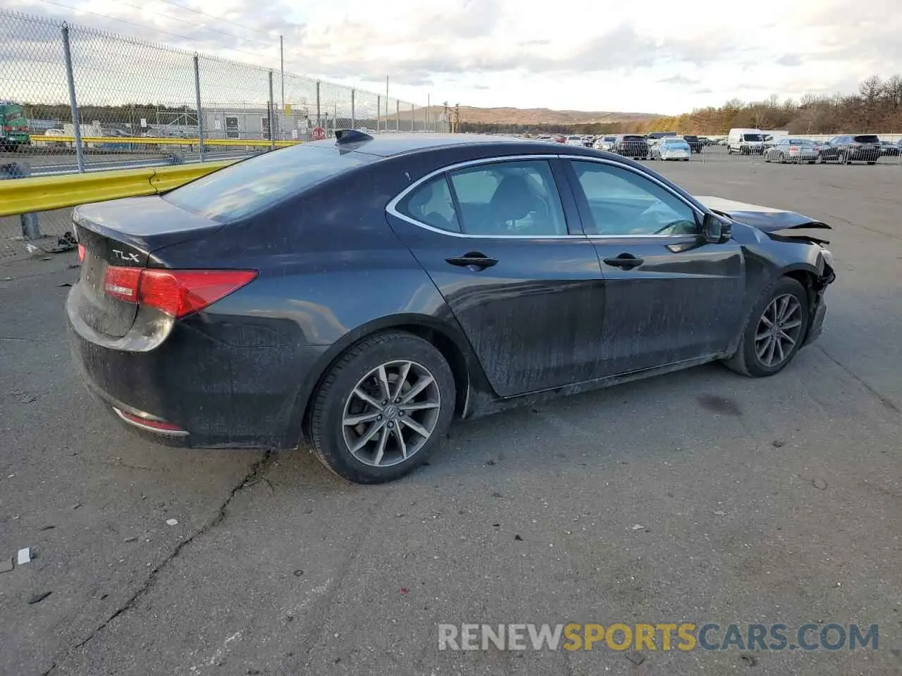 3 fotografías del automóvil dañado 19UUB1F39LA003756 ACURA TLX 2020