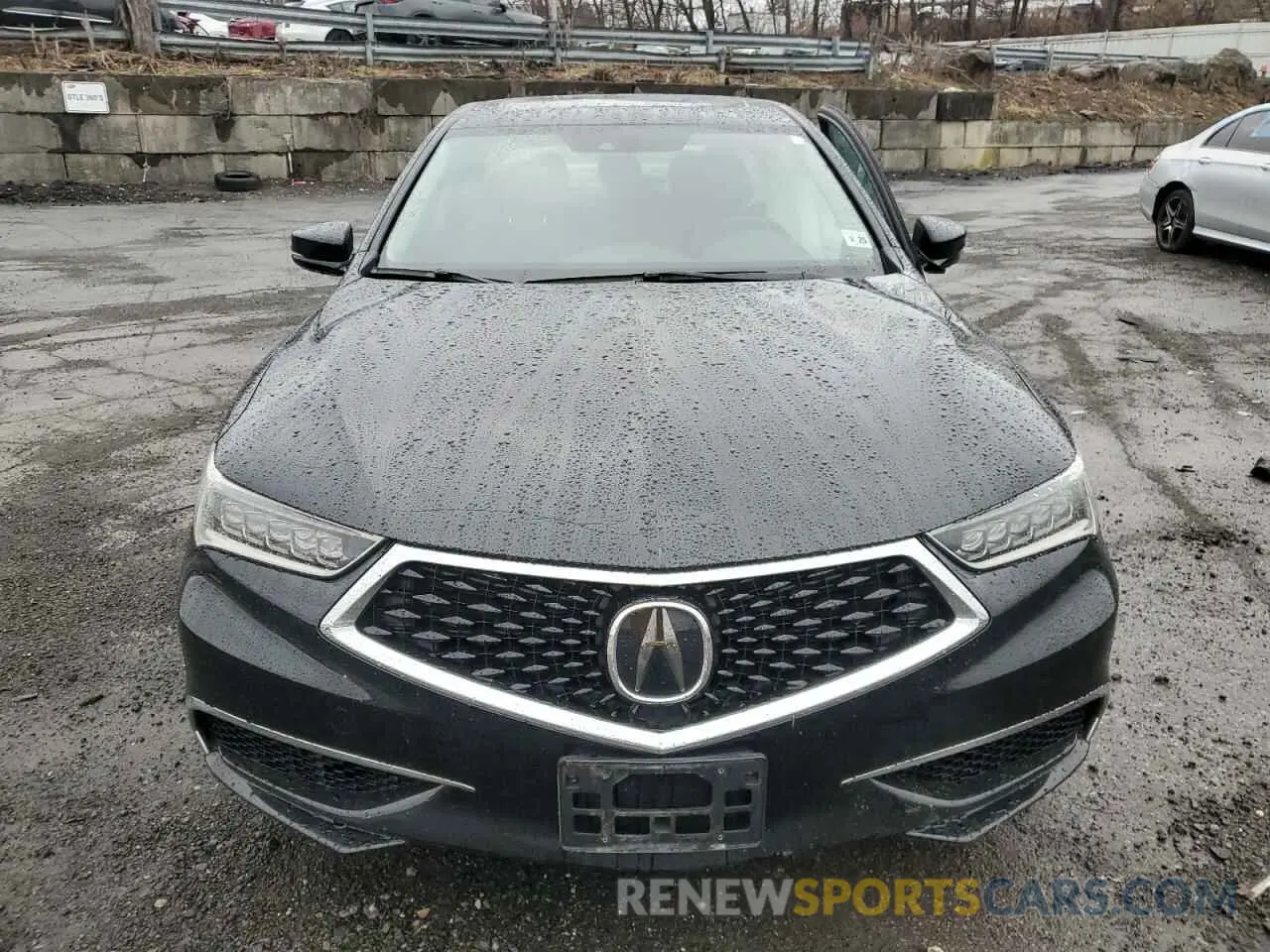 5 fotografías del automóvil dañado 19UUB1F39LA012411 ACURA TLX 2020