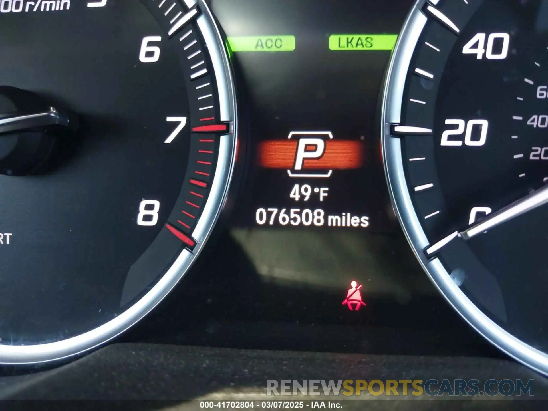 16 fotografías del automóvil dañado 19UUB1F3XLA009341 ACURA TLX 2020