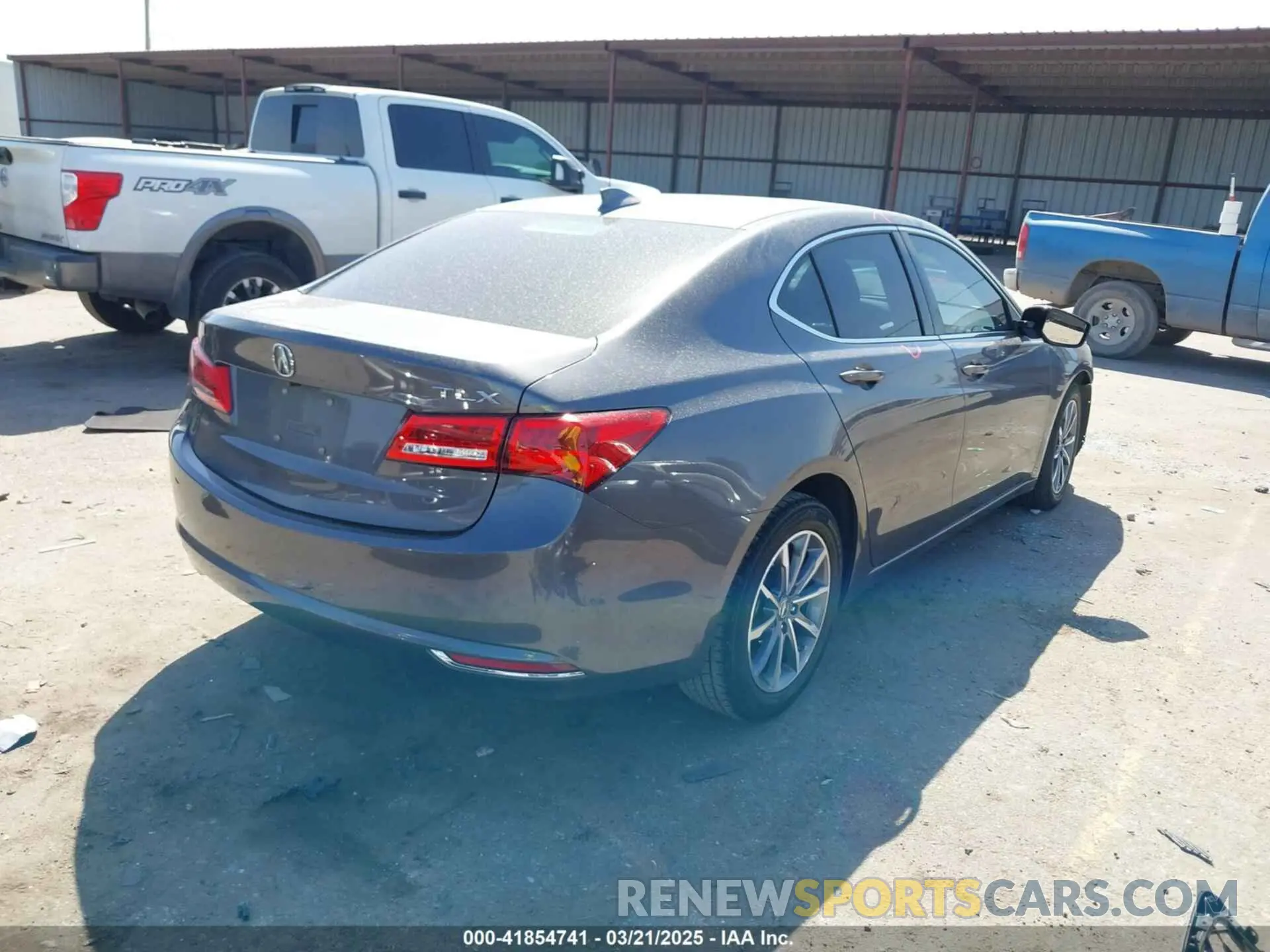 4 fotografías del automóvil dañado 19UUB1F3XLA011087 ACURA TLX 2020