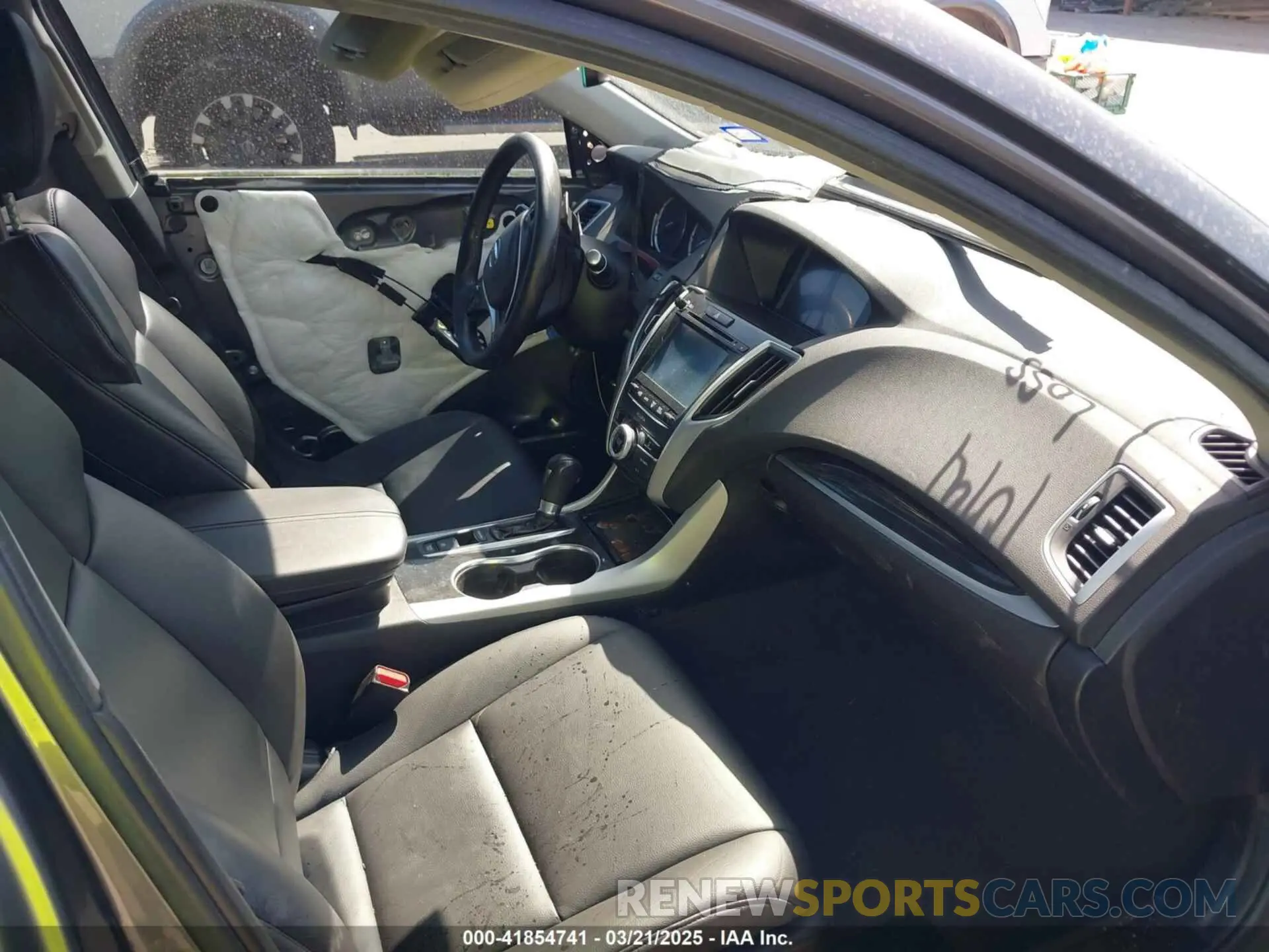 5 fotografías del automóvil dañado 19UUB1F3XLA011087 ACURA TLX 2020