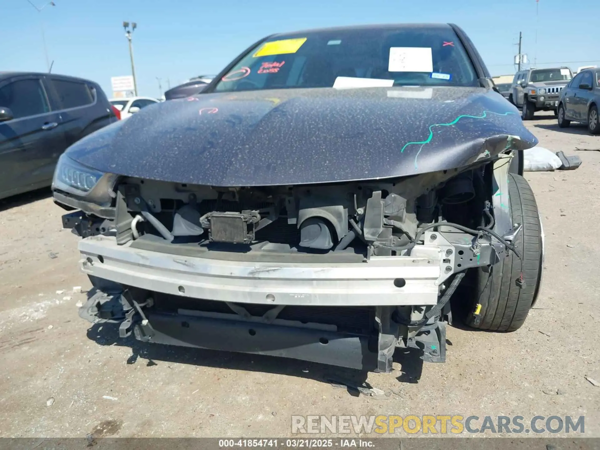 6 fotografías del automóvil dañado 19UUB1F3XLA011087 ACURA TLX 2020